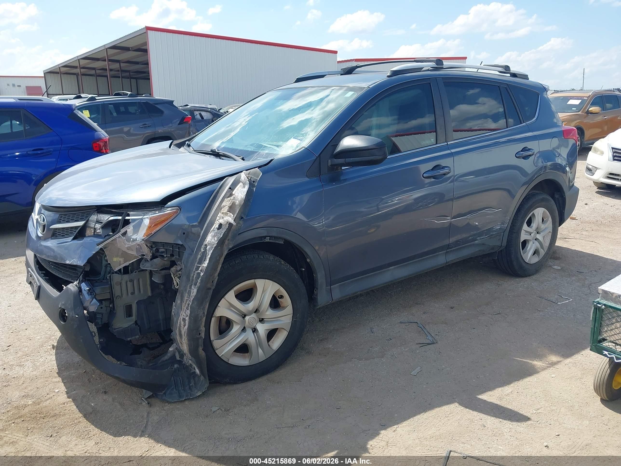 2014 Toyota Rav4 Le vin: 2T3ZFREV7EW100498