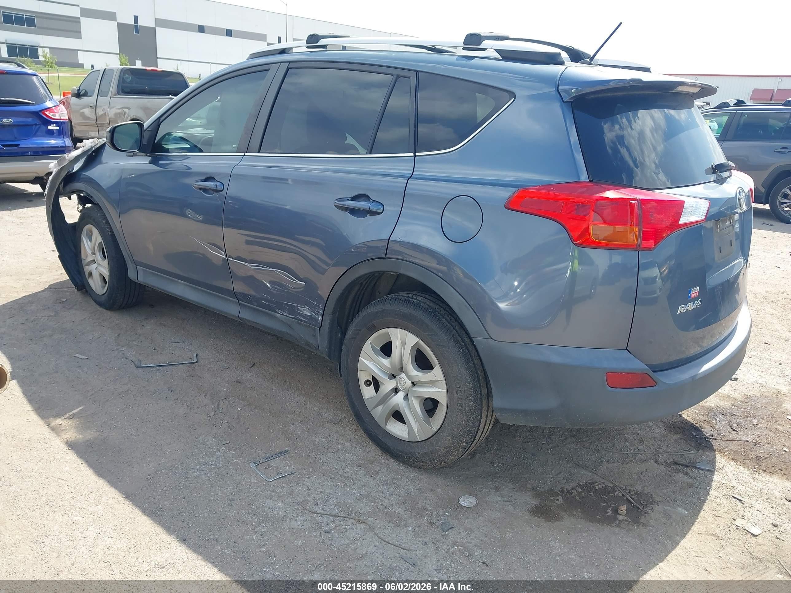 2014 Toyota Rav4 Le vin: 2T3ZFREV7EW100498