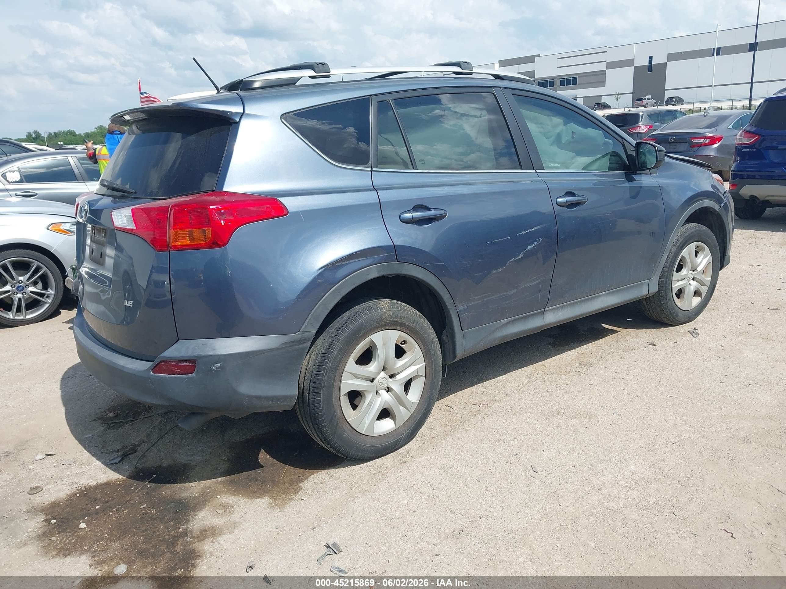 2014 Toyota Rav4 Le vin: 2T3ZFREV7EW100498