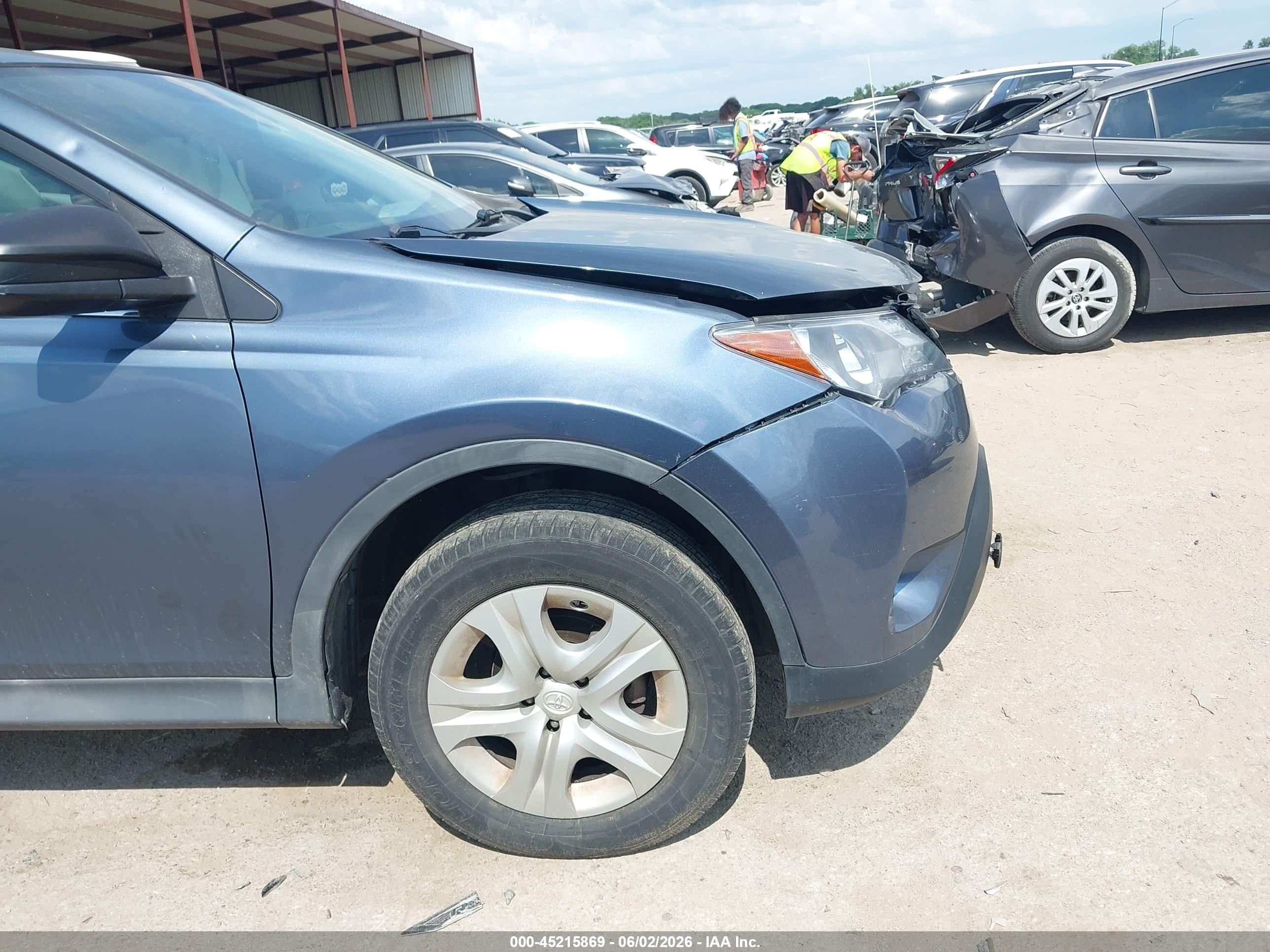 2014 Toyota Rav4 Le vin: 2T3ZFREV7EW100498