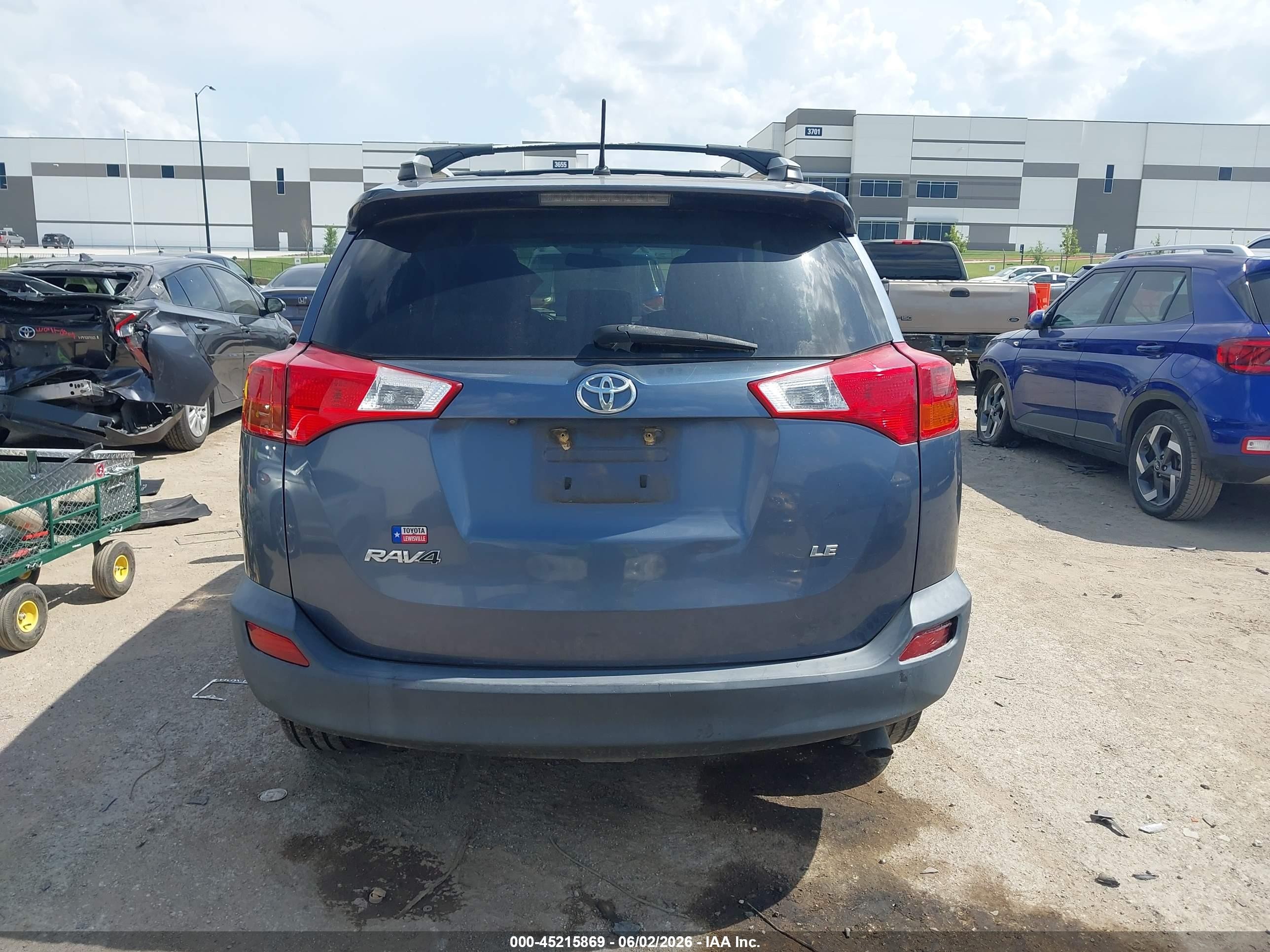 2014 Toyota Rav4 Le vin: 2T3ZFREV7EW100498
