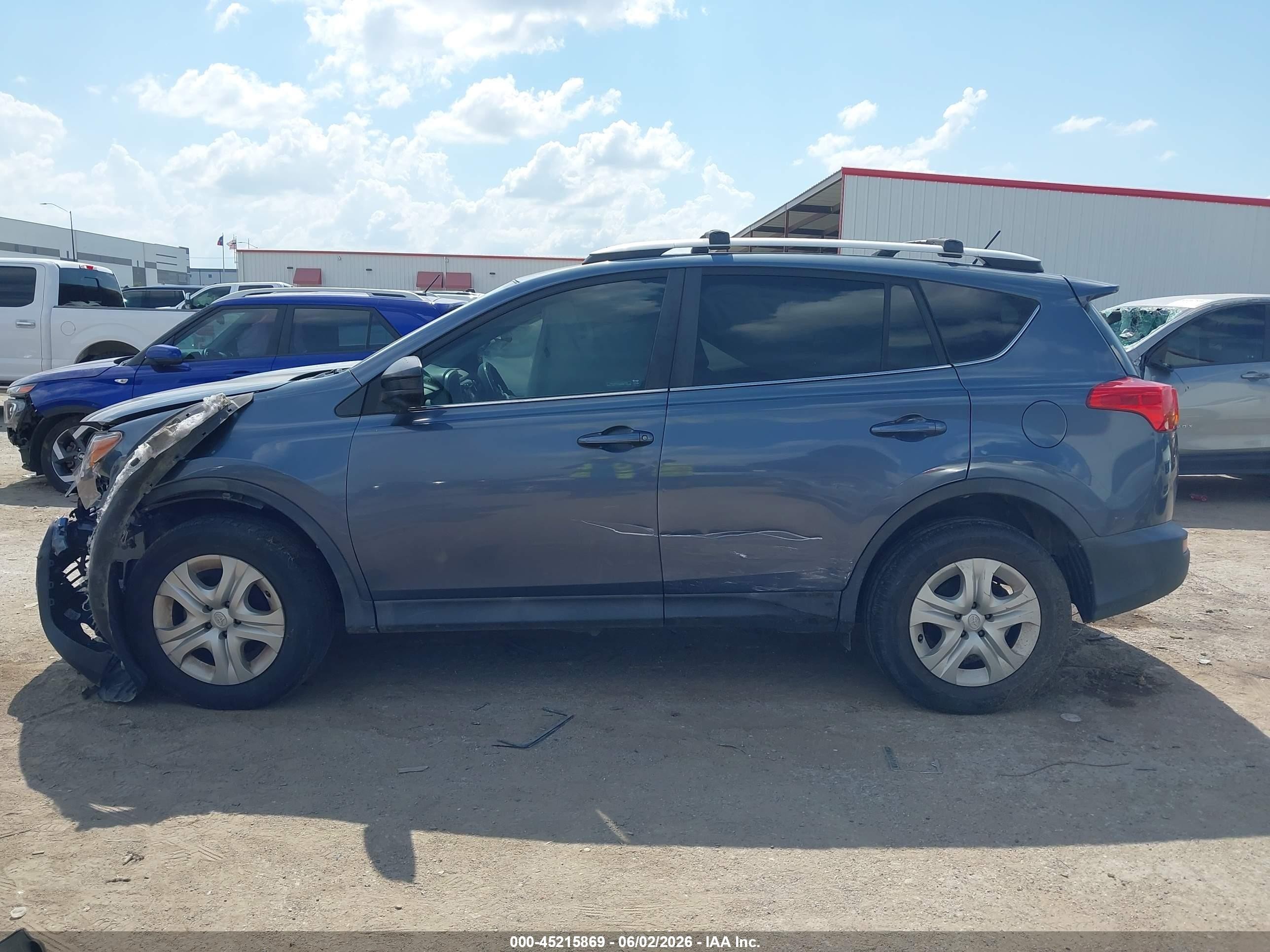 2014 Toyota Rav4 Le vin: 2T3ZFREV7EW100498