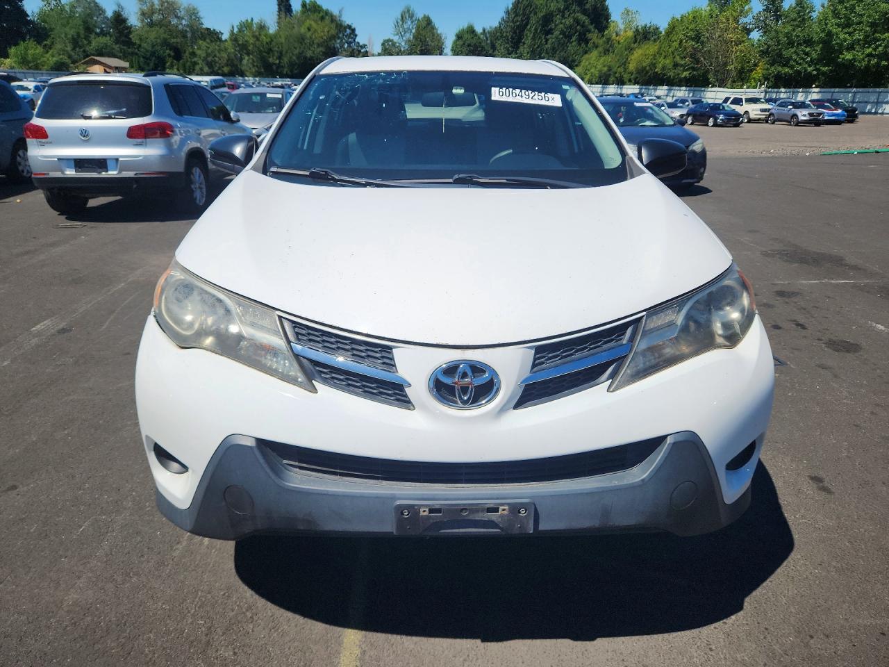 2014 Toyota Rav4 Le White vin: 2T3ZFREV7EW111338