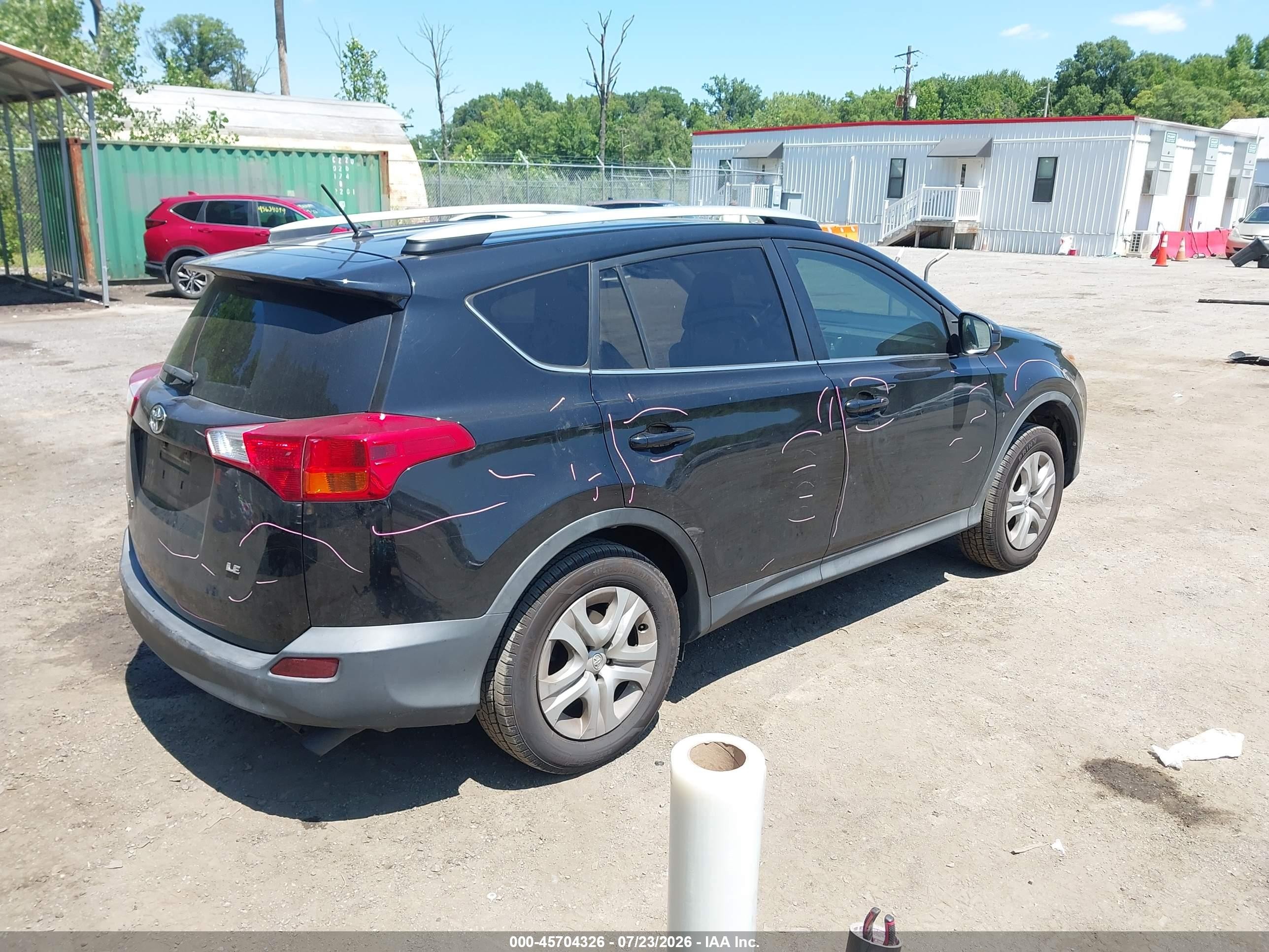 2015 Toyota Rav4 Le Black vin: 2T3ZFREV7FW136225