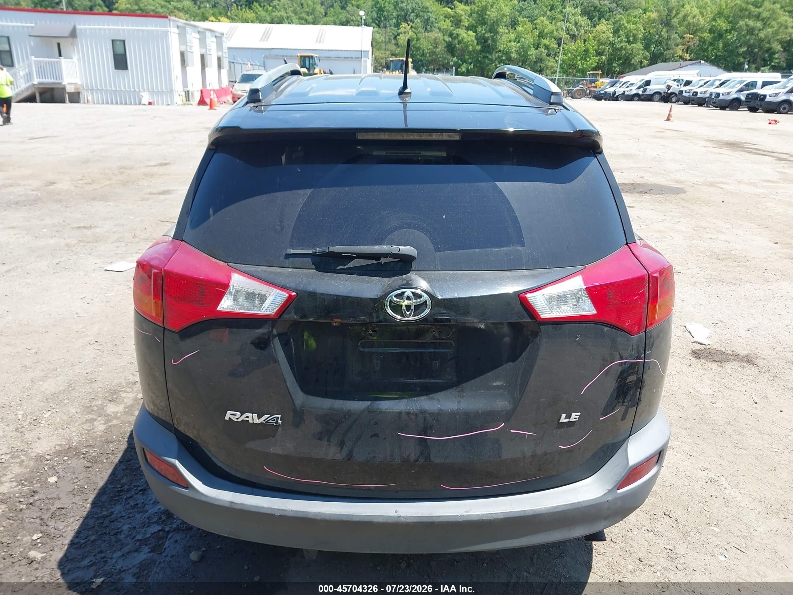 2015 Toyota Rav4 Le Black vin: 2T3ZFREV7FW136225