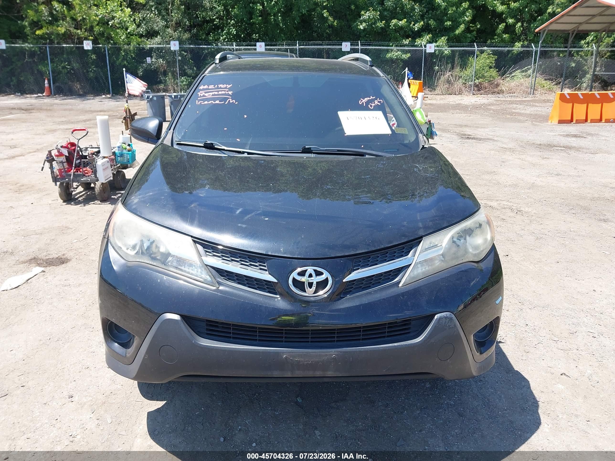 2015 Toyota Rav4 Le Black vin: 2T3ZFREV7FW136225