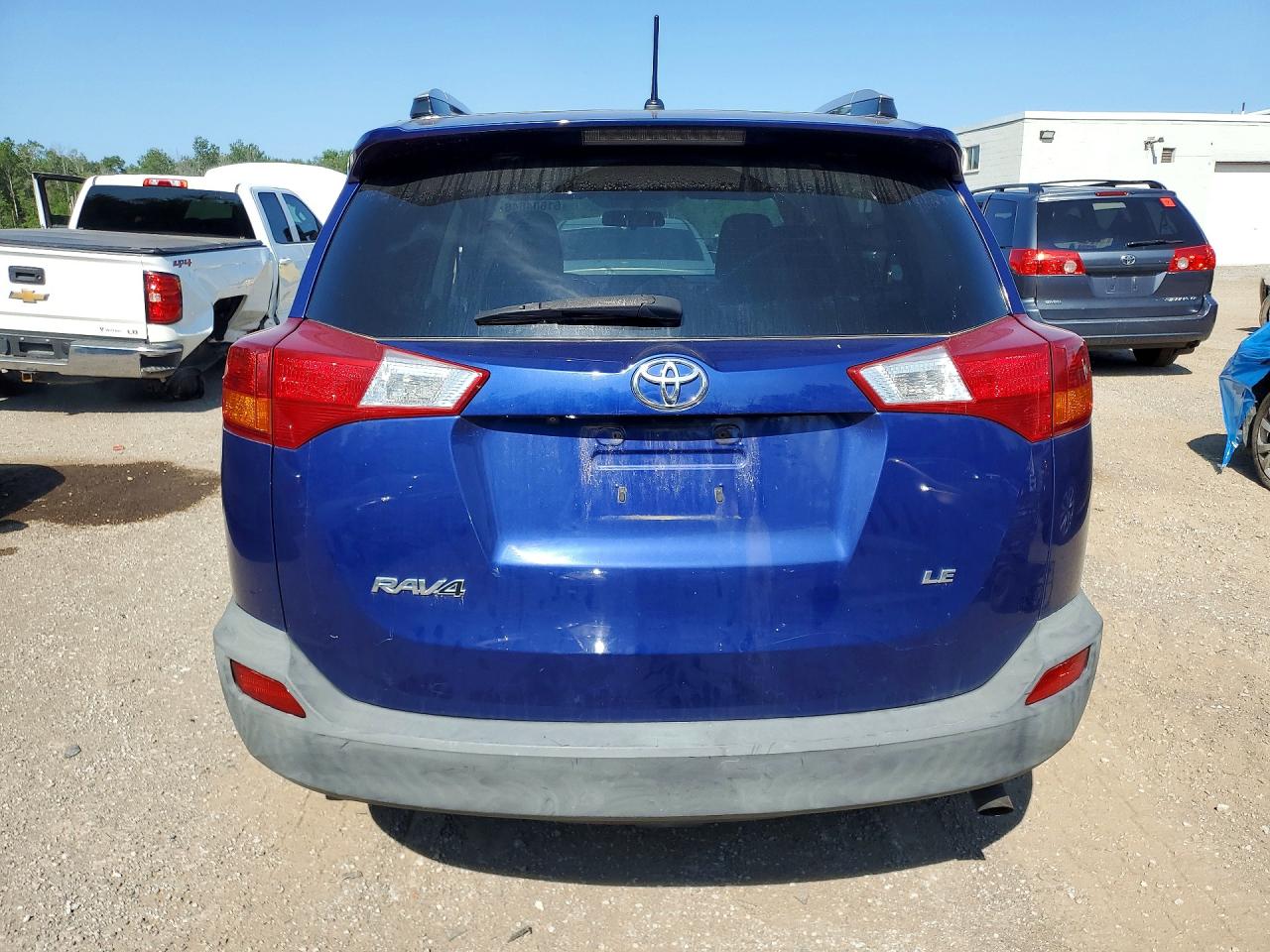 2015 Toyota Rav4 Le Blue vin: 2T3ZFREV7FW142963
