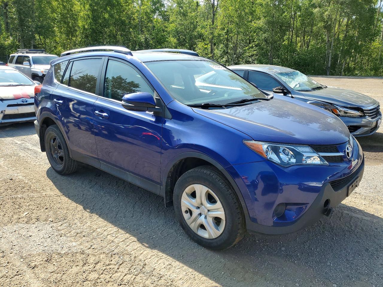 2015 Toyota Rav4 Le Blue vin: 2T3ZFREV7FW142963