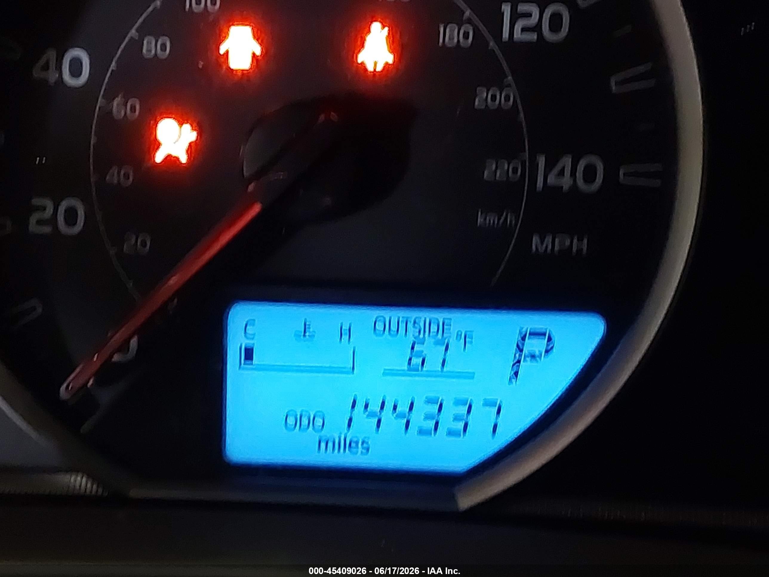 2015 Toyota Rav4 Le Синий vin: 2T3ZFREV7FW178734