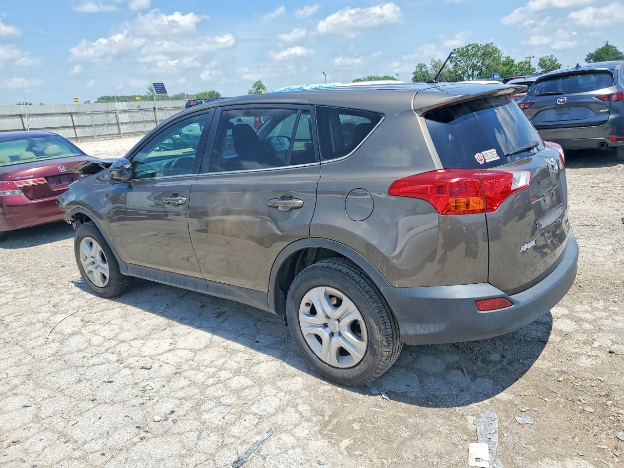 2015 Toyota Rav4 Le Gray vin: 2T3ZFREV7FW199275
