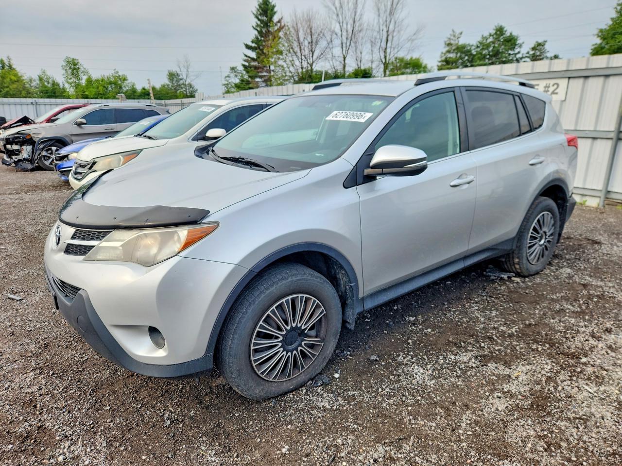 2015 Toyota Rav4 Le Silver vin: 2T3ZFREV7FW209626