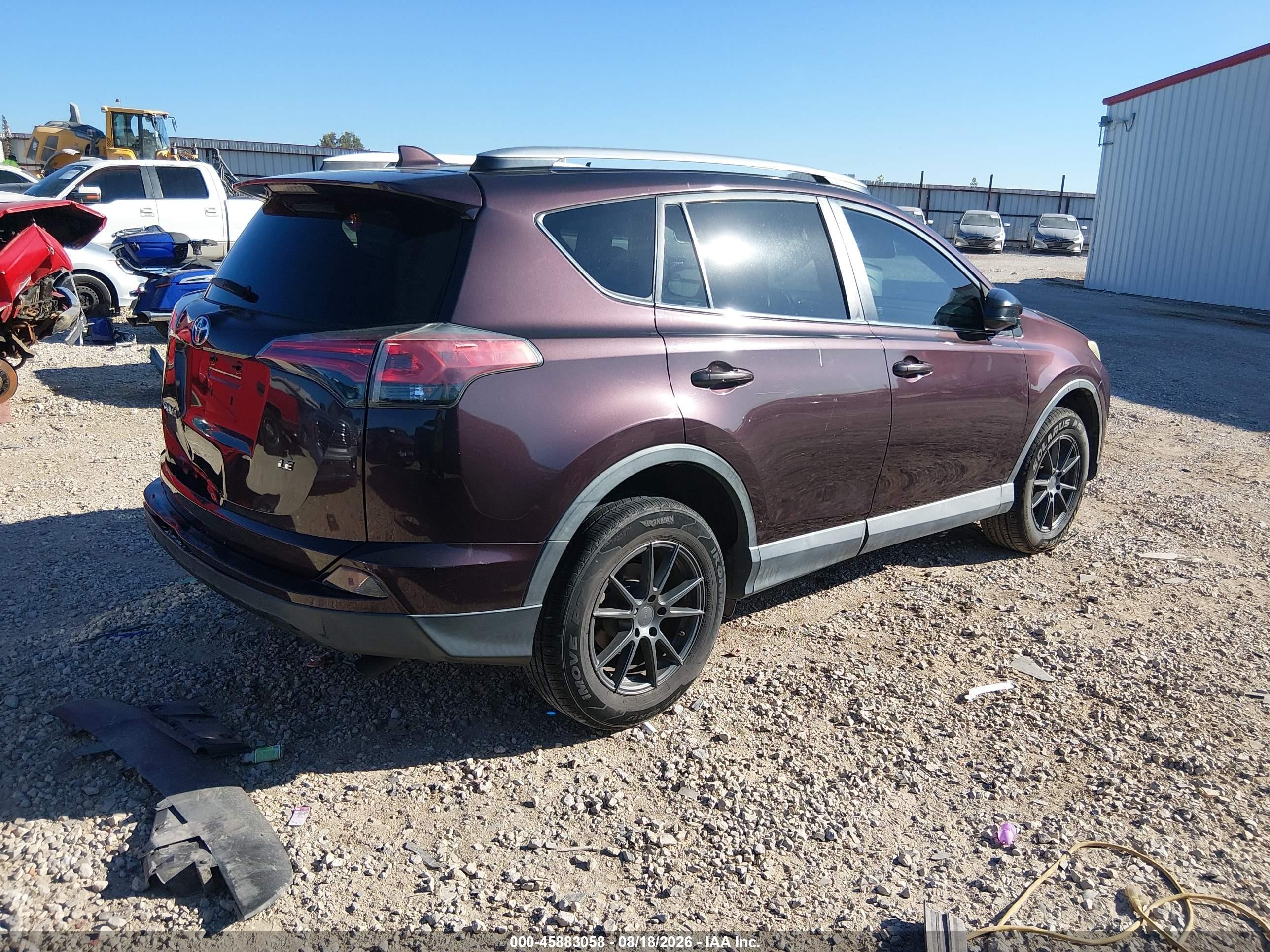 2016 Toyota Rav4 Le Black vin: 2T3ZFREV7GW278656