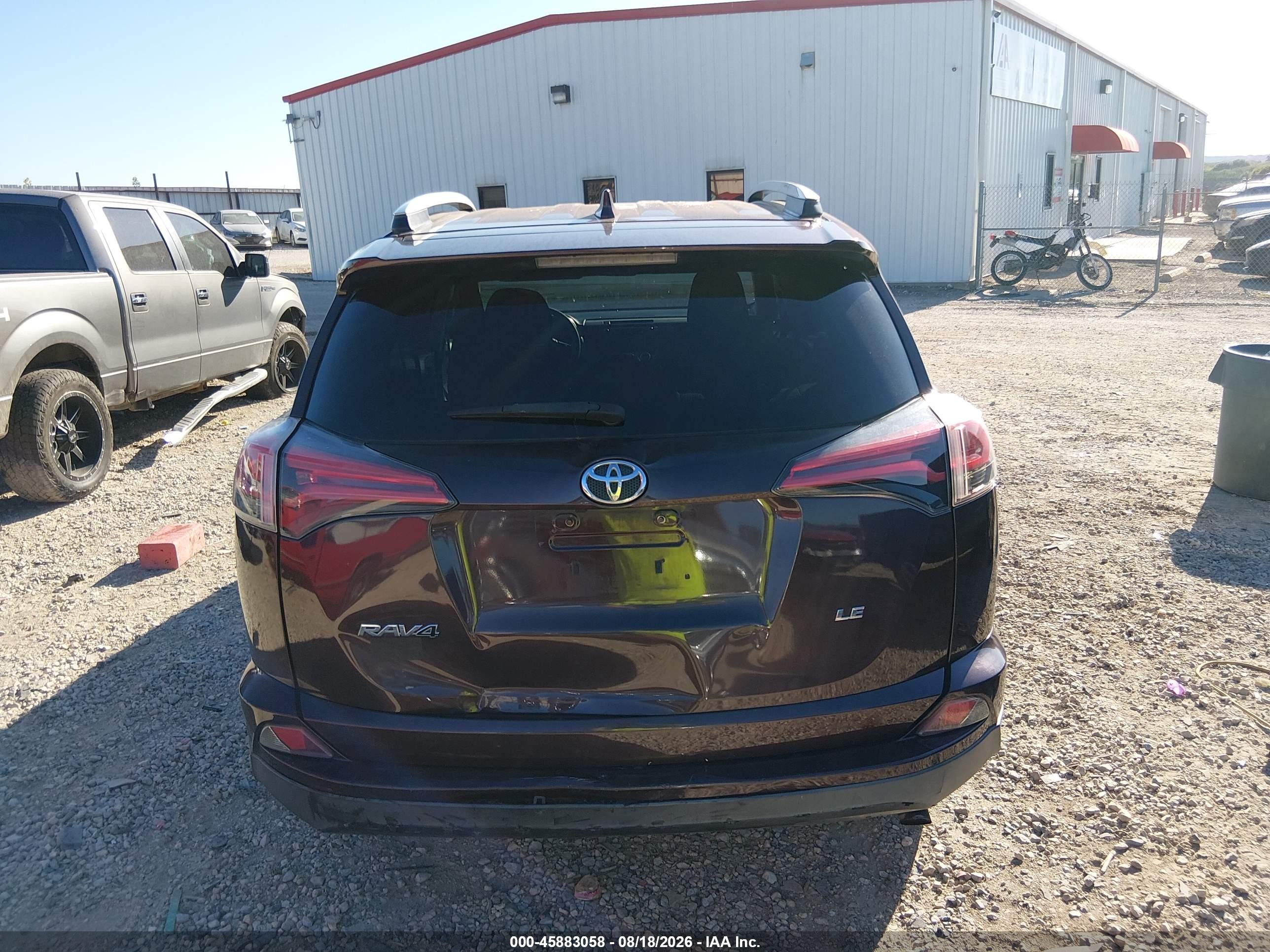 2016 Toyota Rav4 Le Black vin: 2T3ZFREV7GW278656
