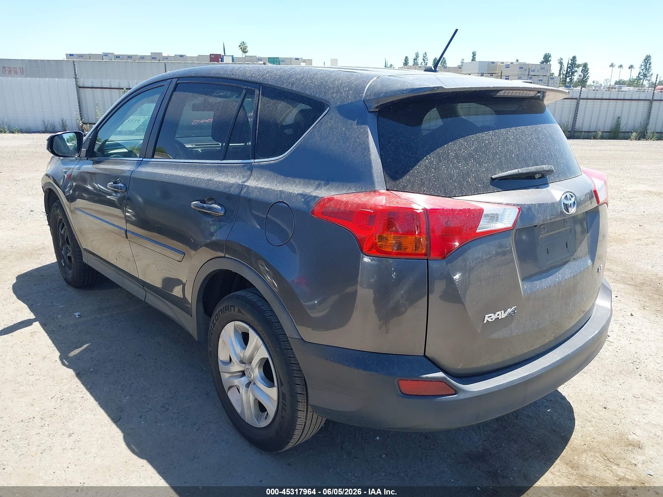 2013 Toyota Rav4 Le Gray vin: 2T3ZFREV8DW005463