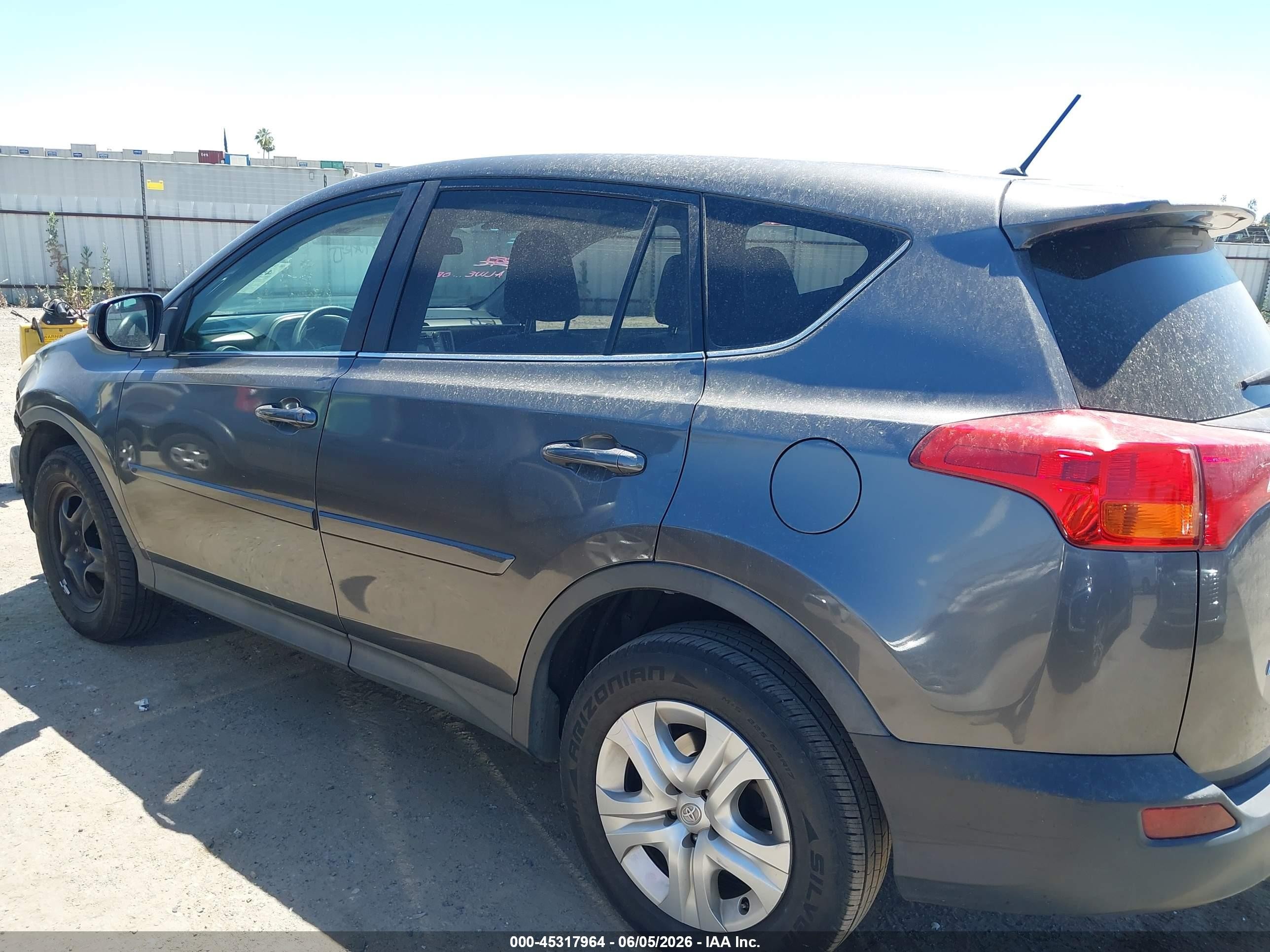 2013 Toyota Rav4 Le Gray vin: 2T3ZFREV8DW005463