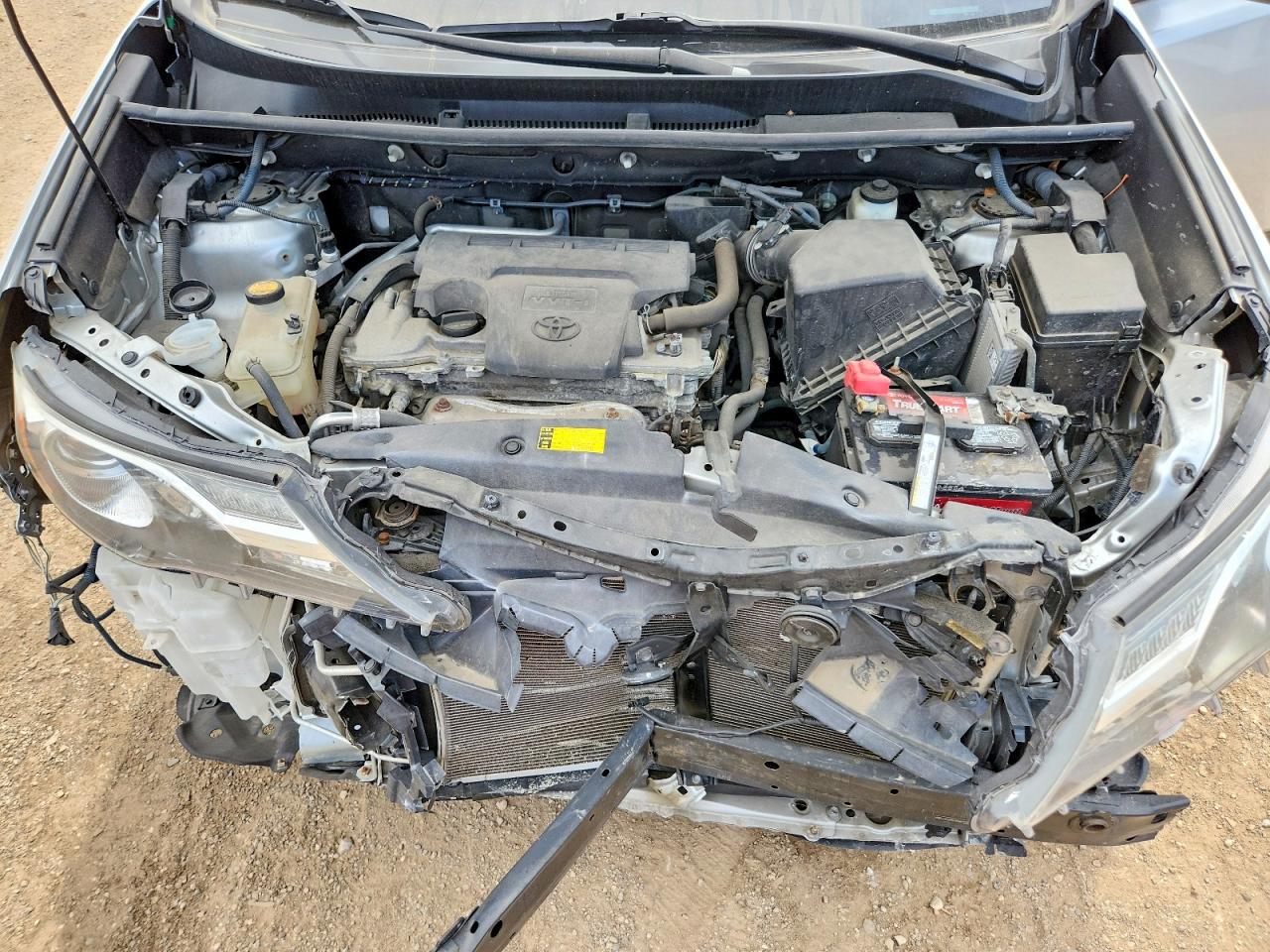 2013 Toyota Rav4 Le Silver vin: 2T3ZFREV8DW017564