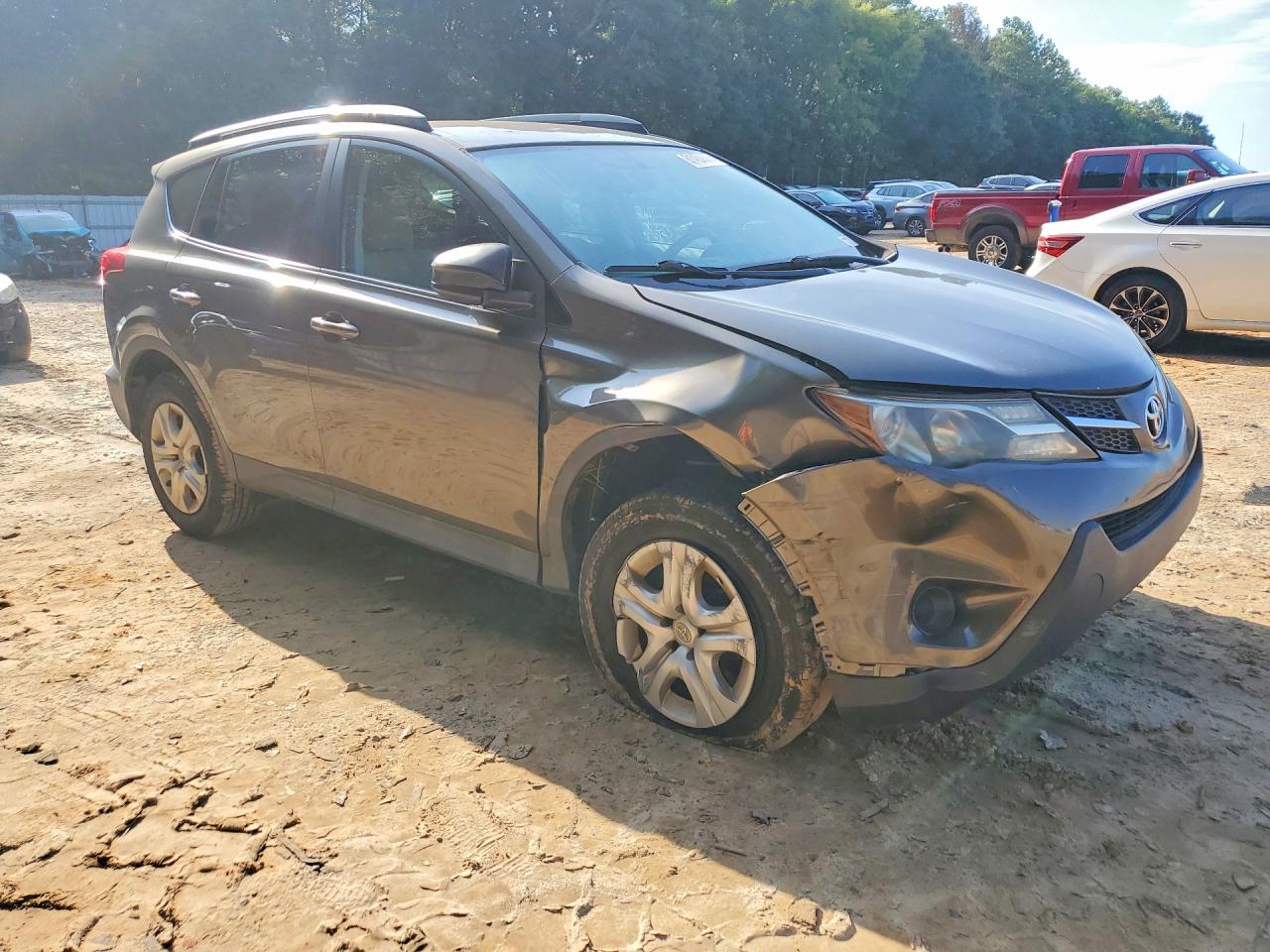 2013 Toyota Rav4 Le Brown vin: 2T3ZFREV8DW043422