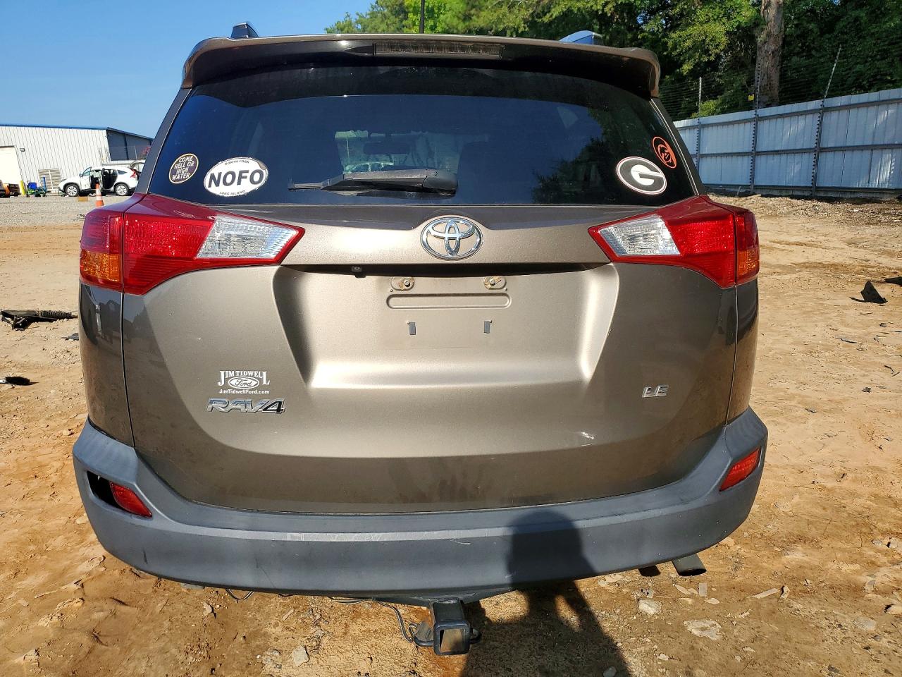 2013 Toyota Rav4 Le Brown vin: 2T3ZFREV8DW043422