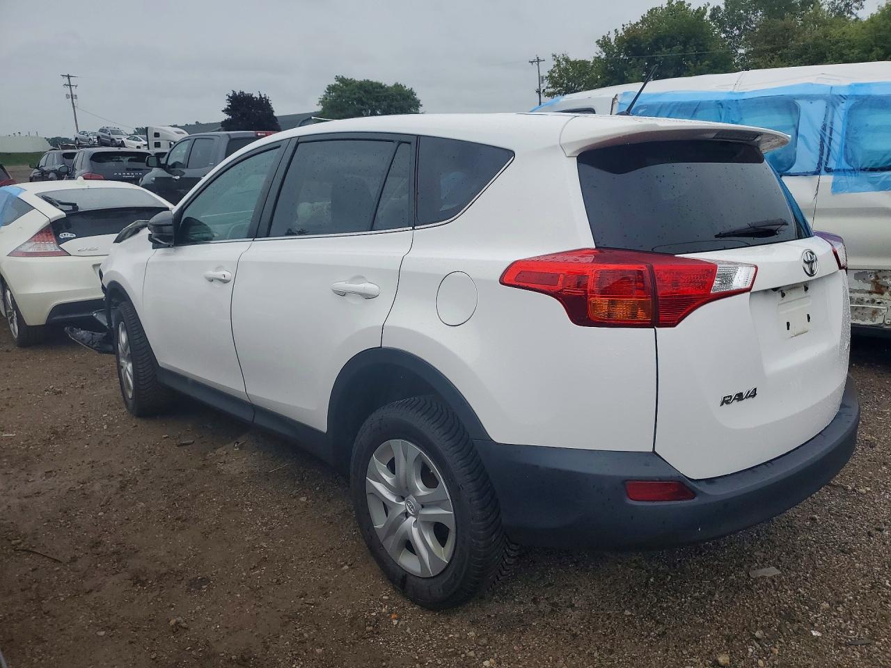 2014 Toyota Rav4 Le White vin: 2T3ZFREV8EW125958