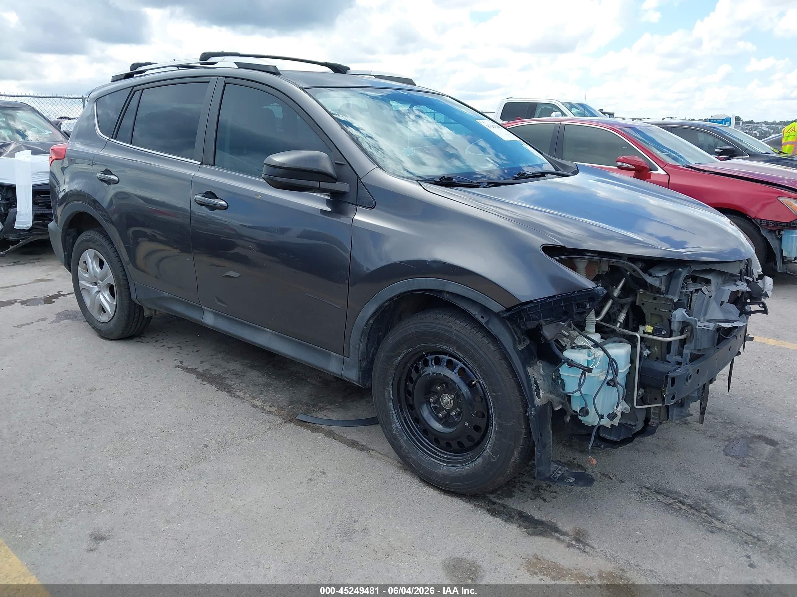 2015 Toyota Rav4 Le Gray vin: 2T3ZFREV8FW151722