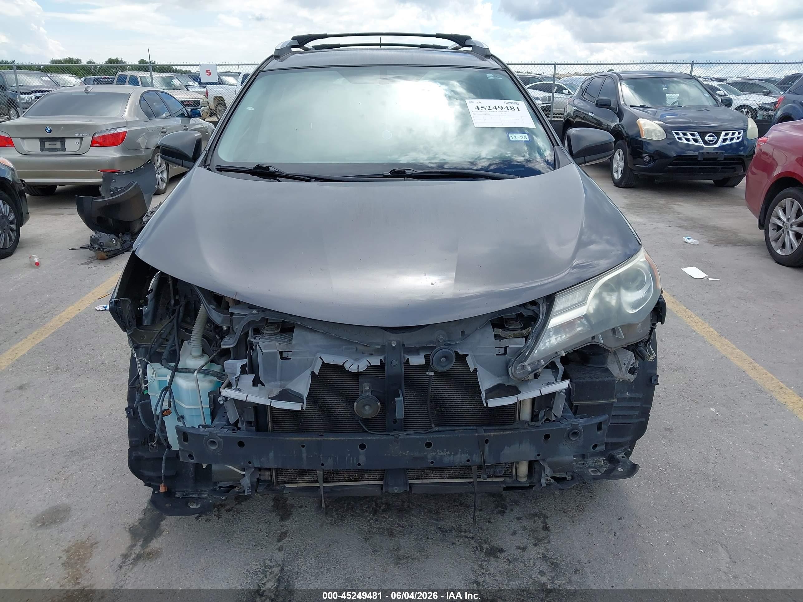 2015 Toyota Rav4 Le Gray vin: 2T3ZFREV8FW151722