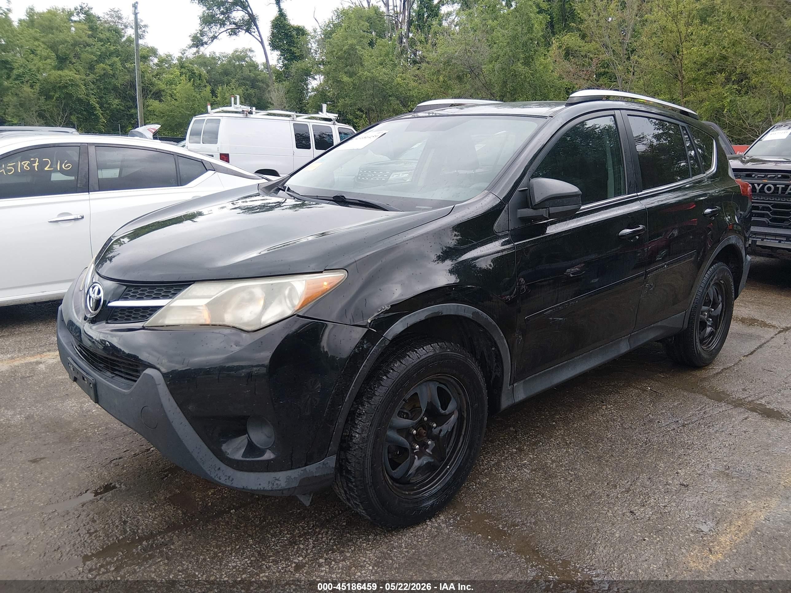 2015 Toyota Rav4 Le Black vin: 2T3ZFREV8FW152644