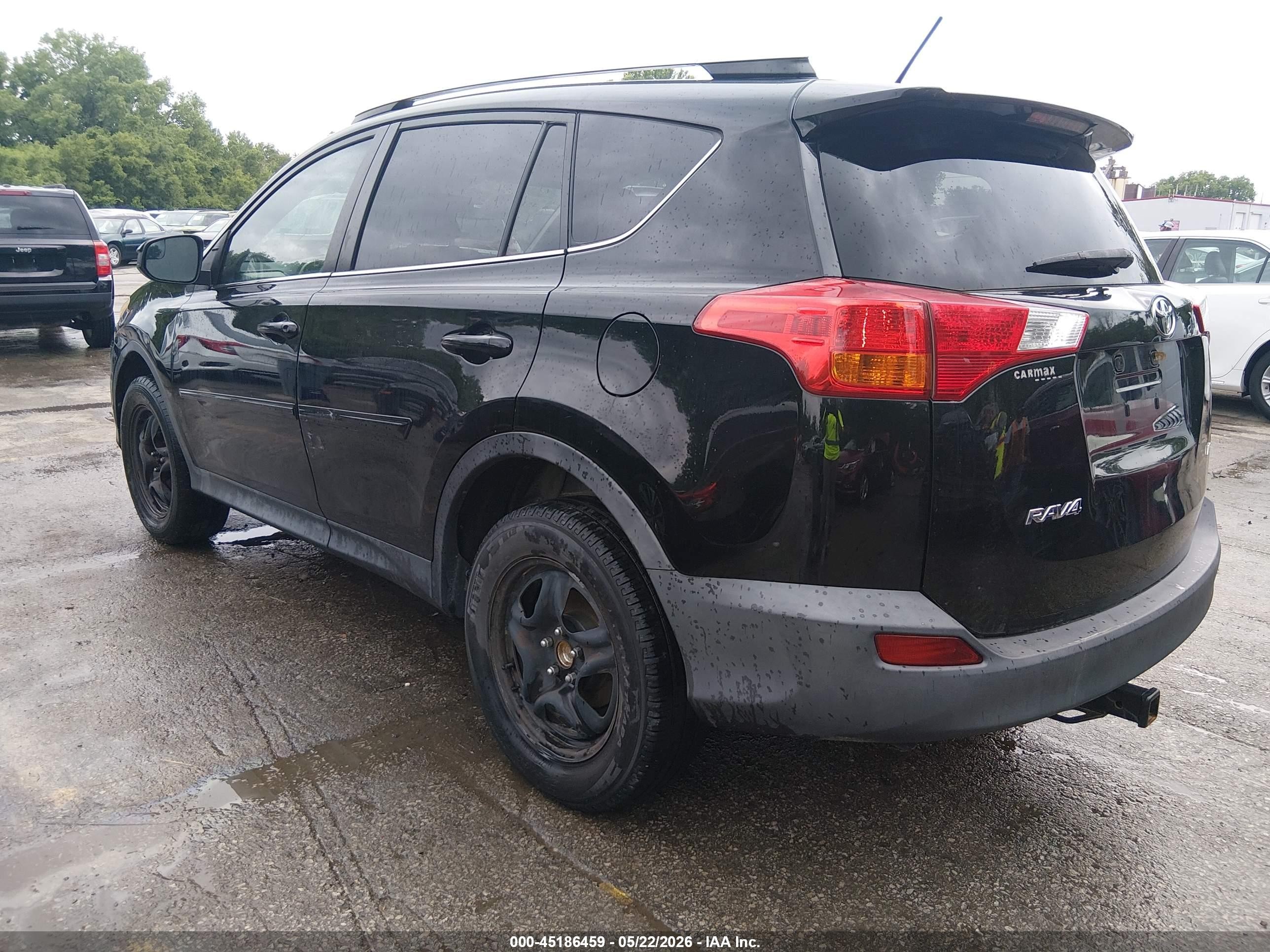 2015 Toyota Rav4 Le Black vin: 2T3ZFREV8FW152644