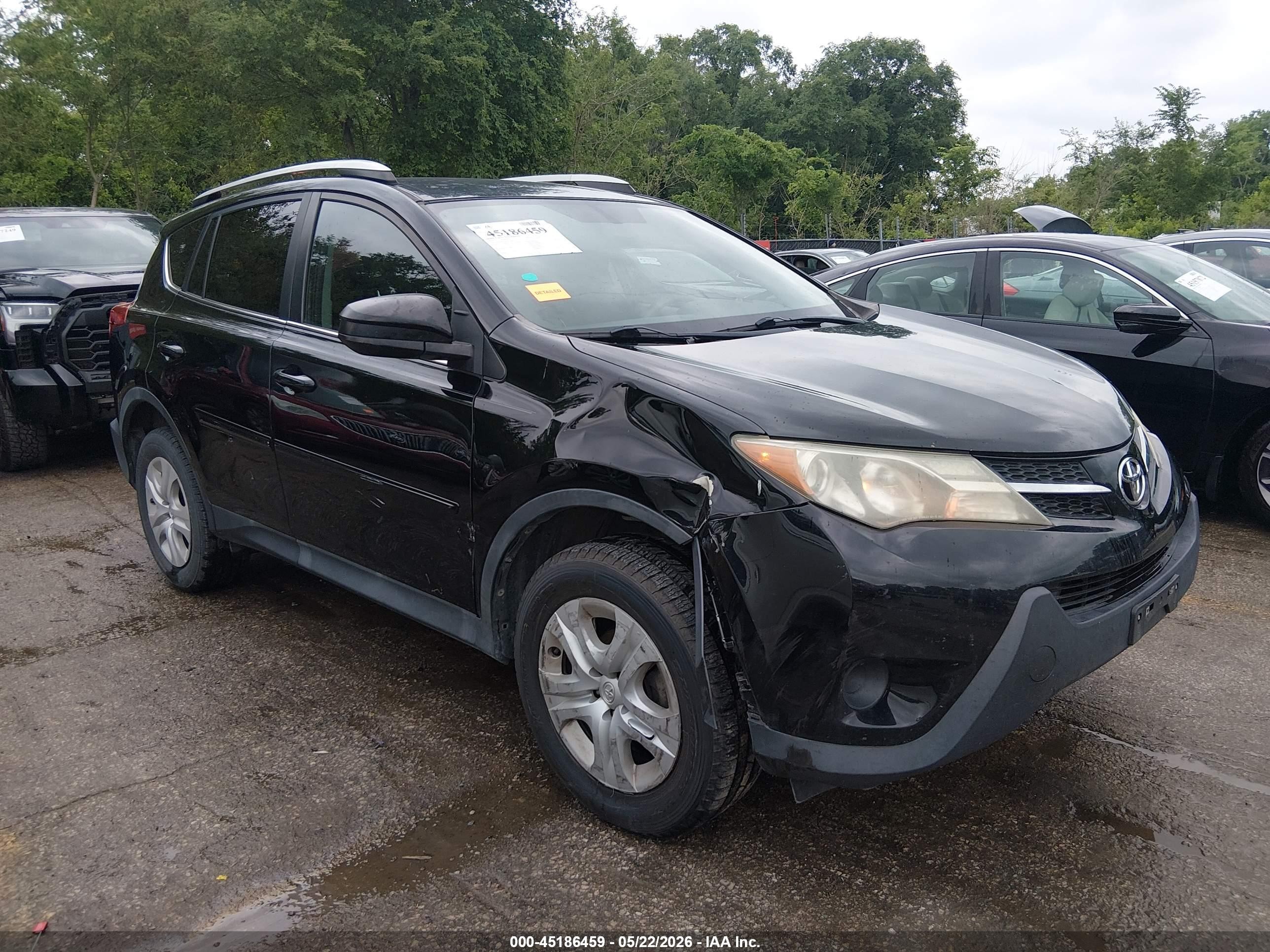 2015 Toyota Rav4 Le Black vin: 2T3ZFREV8FW152644