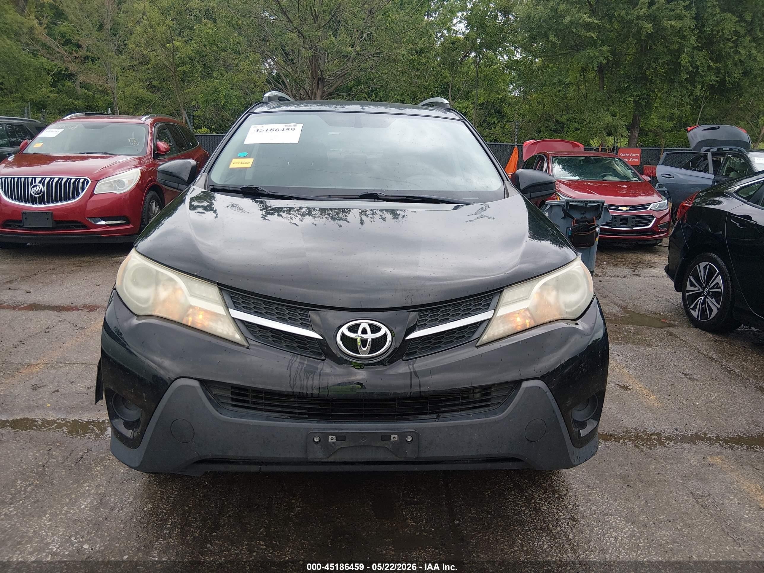 2015 Toyota Rav4 Le Black vin: 2T3ZFREV8FW152644