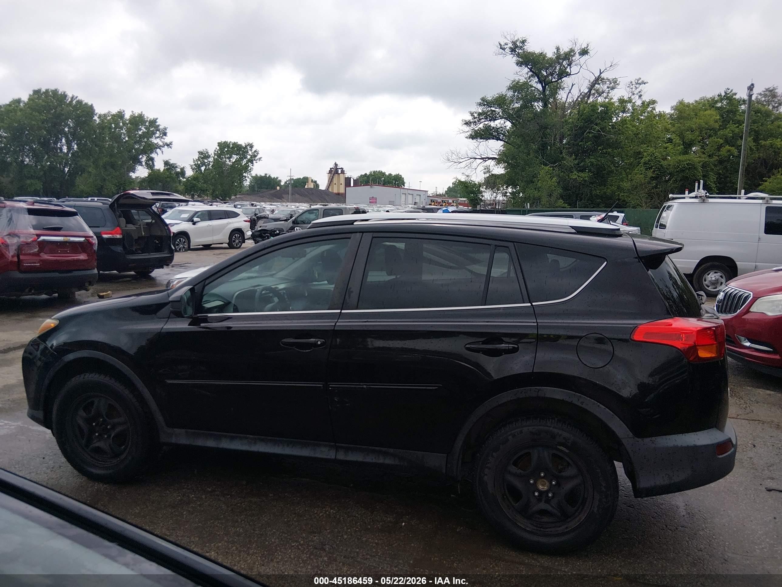 2015 Toyota Rav4 Le Black vin: 2T3ZFREV8FW152644