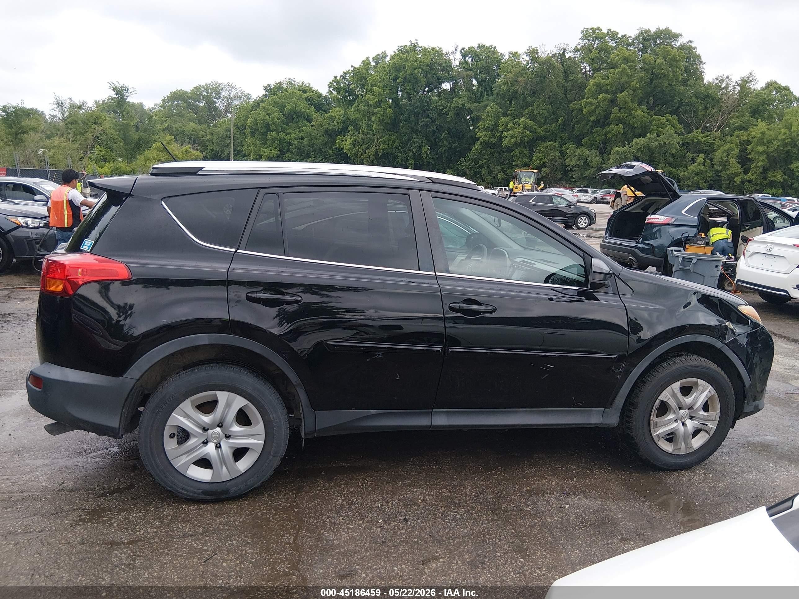 2015 Toyota Rav4 Le Black vin: 2T3ZFREV8FW152644