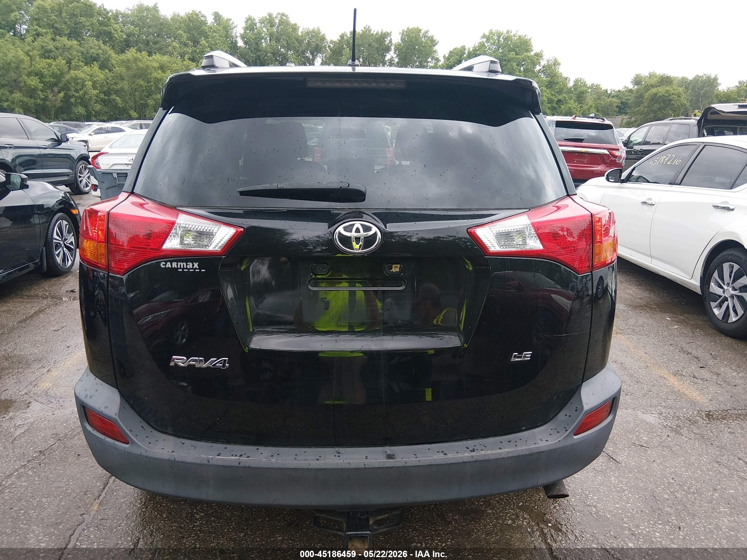 2015 Toyota Rav4 Le Black vin: 2T3ZFREV8FW152644