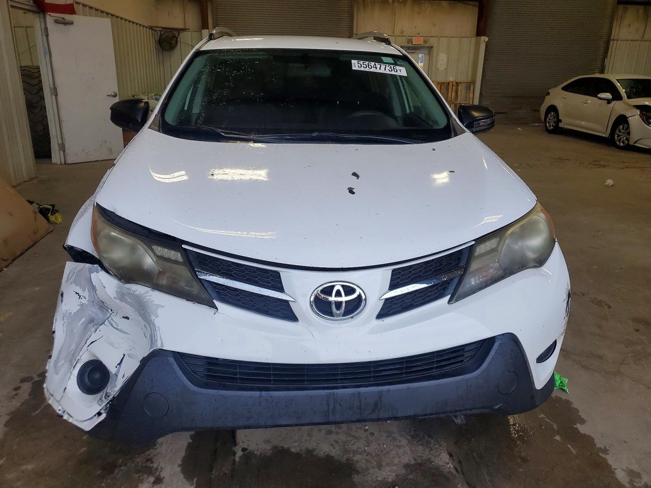 2015 Toyota Rav4 Le White vin: 2T3ZFREV8FW162834