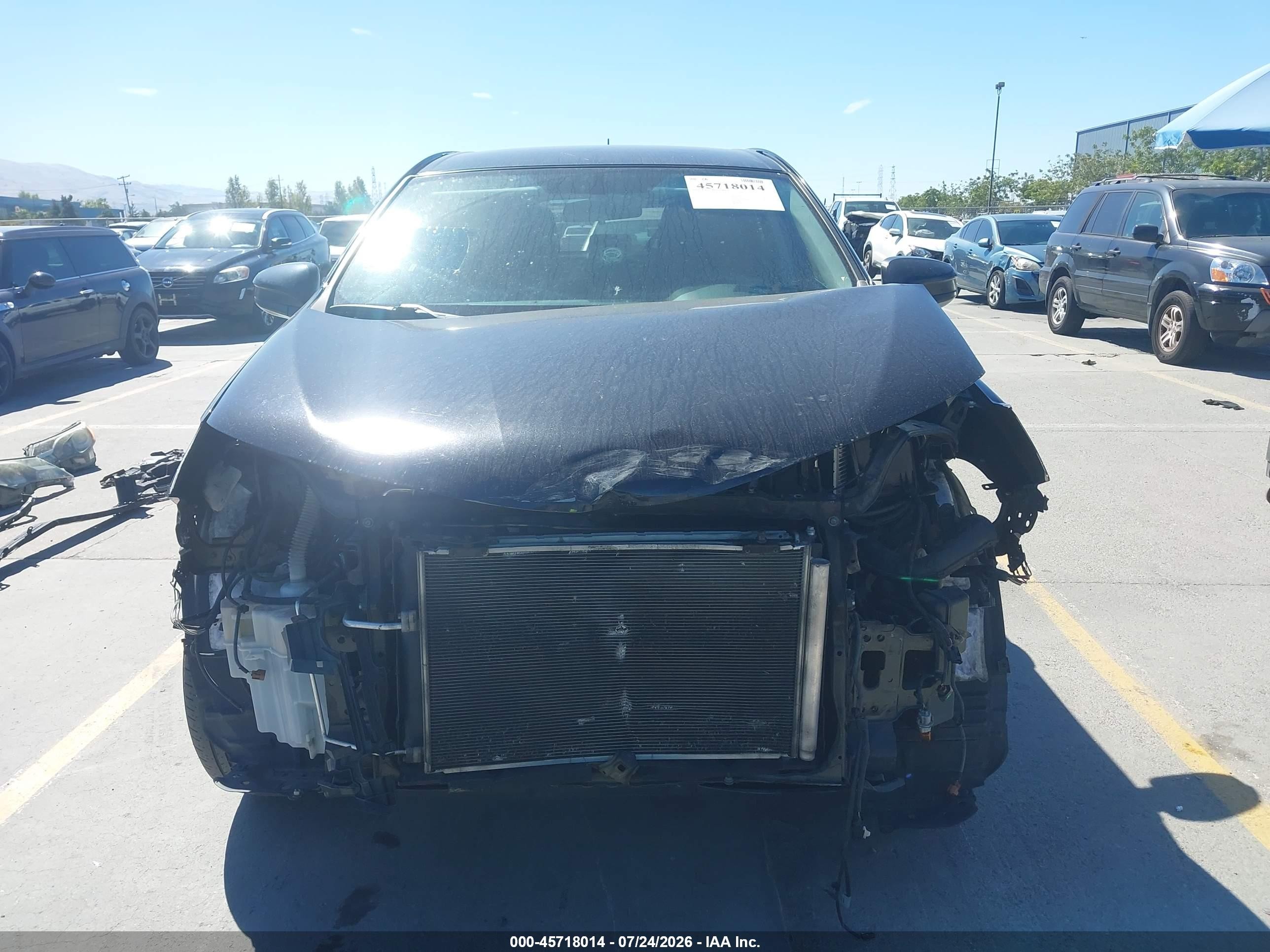 2015 Toyota Rav4 Le Черный vin: 2T3ZFREV8FW212941