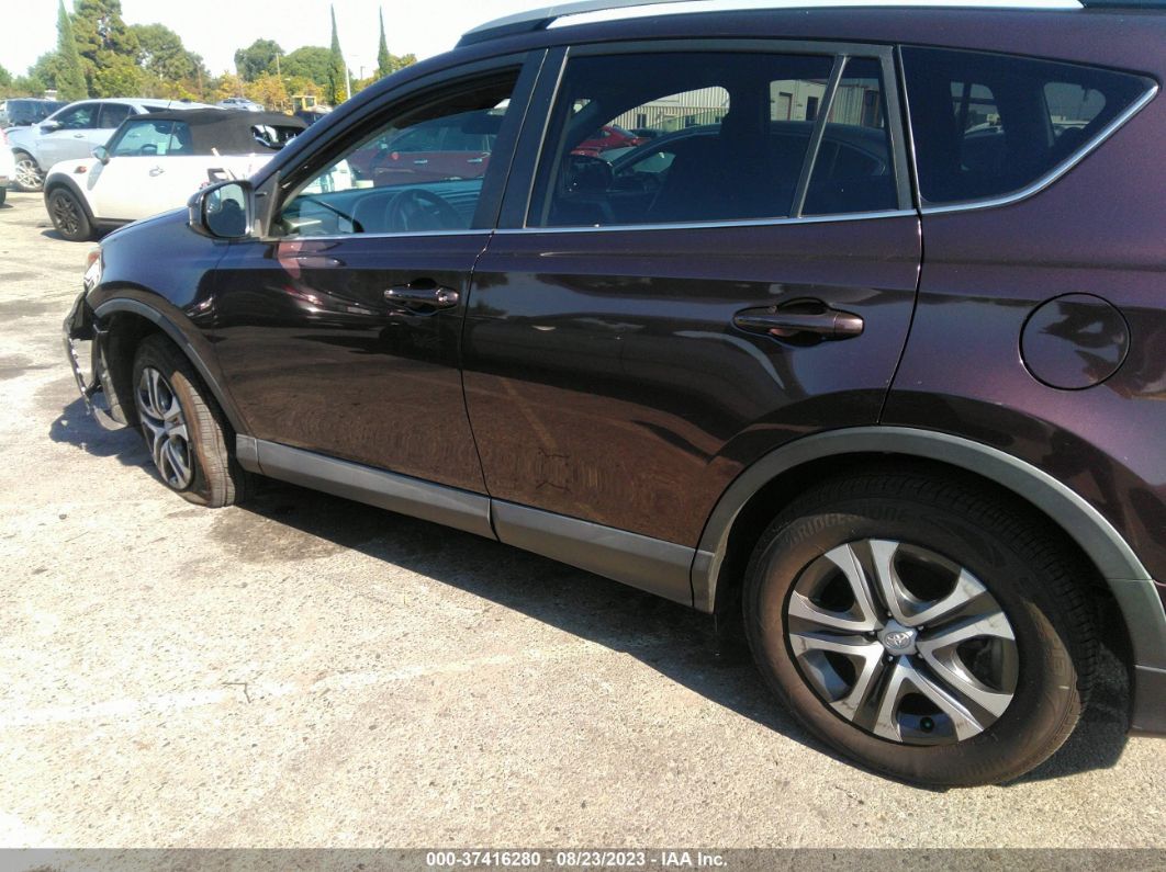 2017 Toyota Rav4 Le Burgundy vin: 2T3ZFREV8HW373034