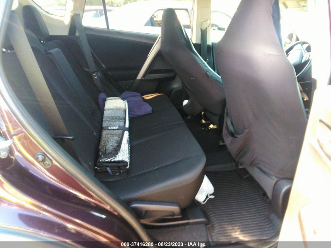 2017 Toyota Rav4 Le Burgundy vin: 2T3ZFREV8HW373034