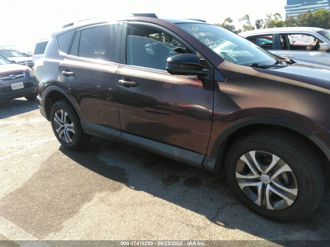 2017 Toyota Rav4 Le Burgundy vin: 2T3ZFREV8HW373034