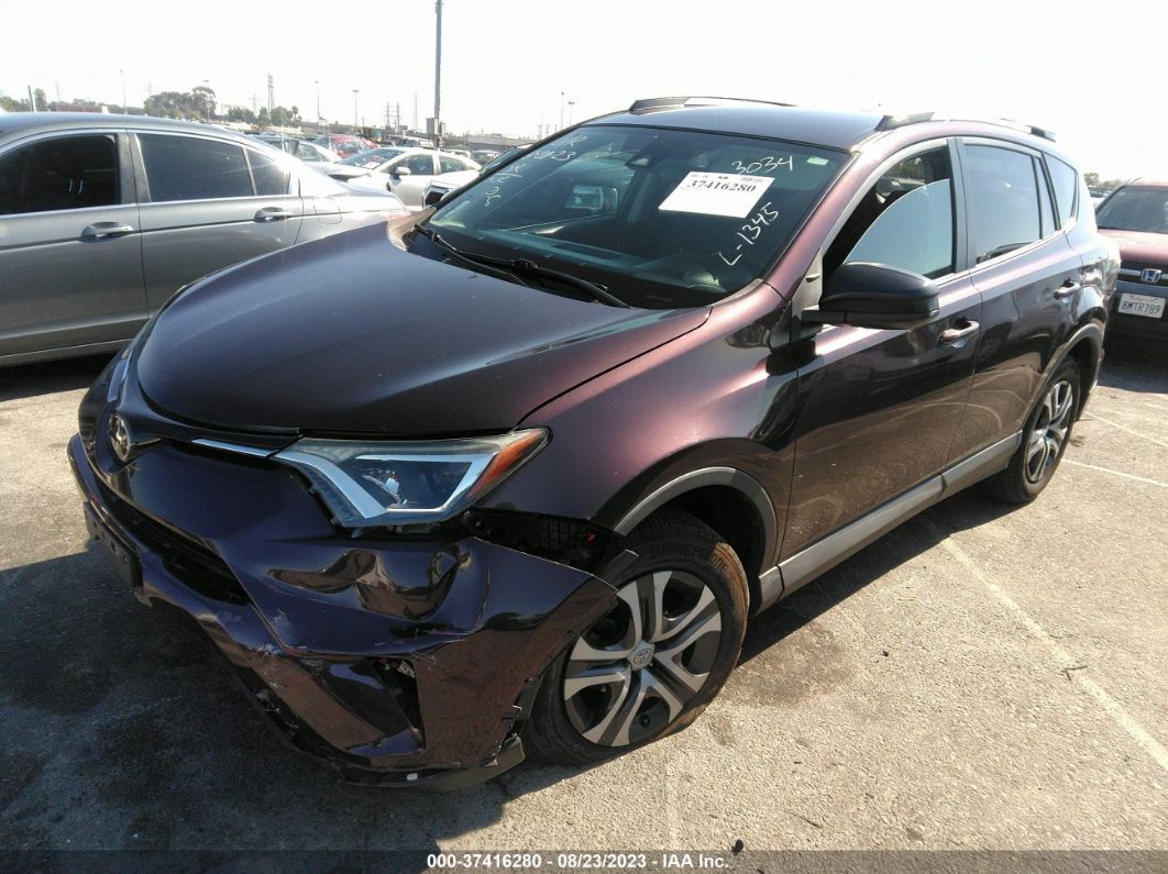2017 Toyota Rav4 Le Burgundy vin: 2T3ZFREV8HW373034