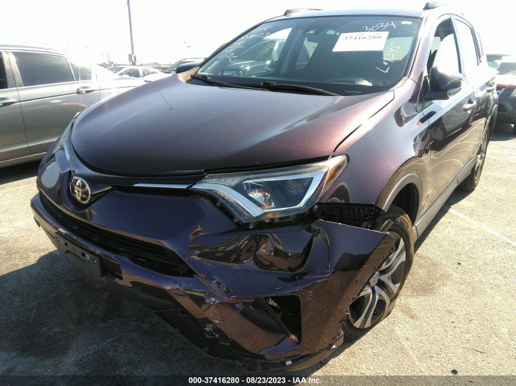 2017 Toyota Rav4 Le Burgundy vin: 2T3ZFREV8HW373034