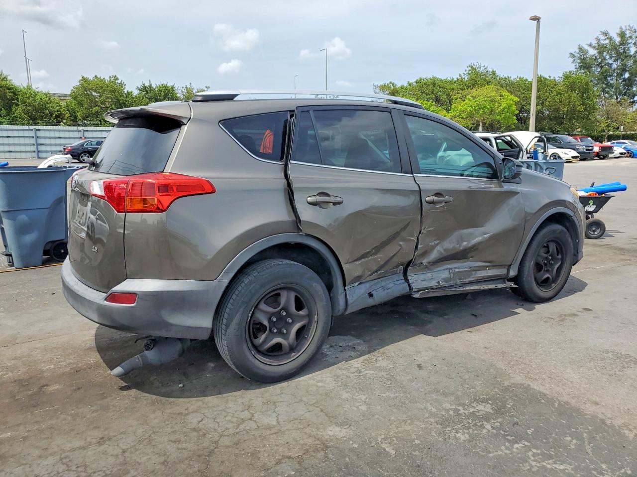 2013 Toyota Rav4 Le Коричневый vin: 2T3ZFREV9DW006184