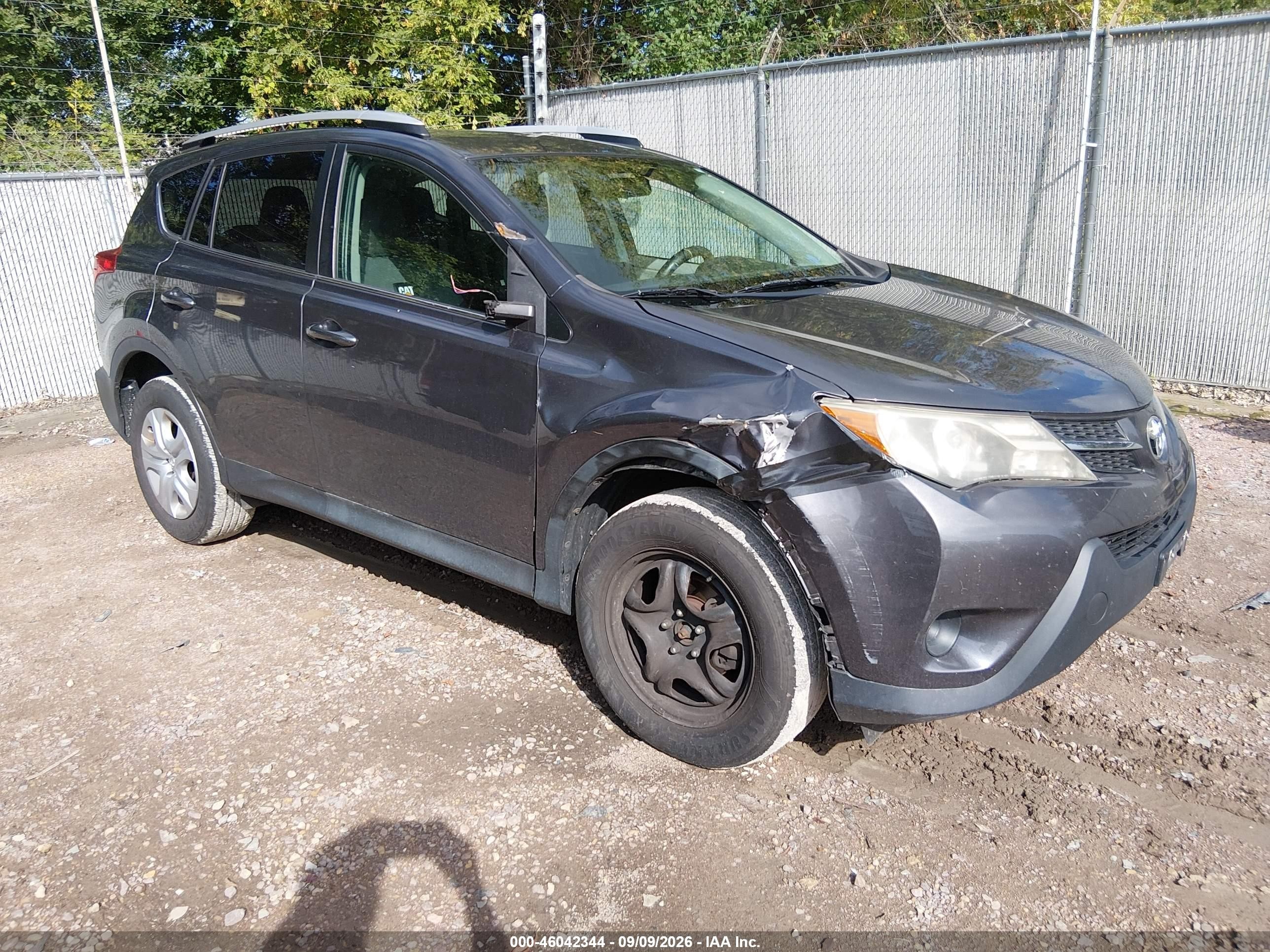 2013 Toyota Rav4 Le Gray vin: 2T3ZFREV9DW041520