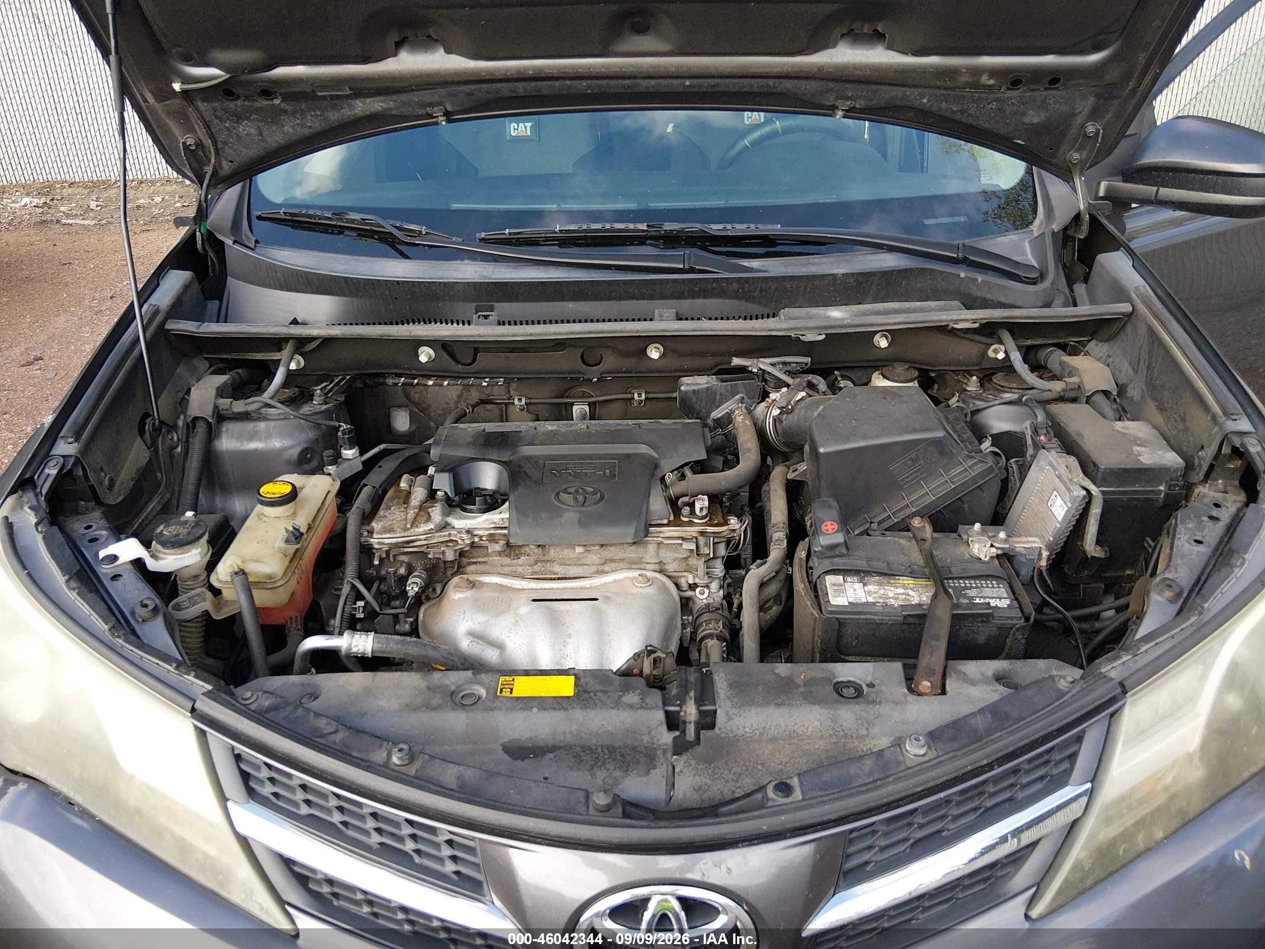 2013 Toyota Rav4 Le Gray vin: 2T3ZFREV9DW041520