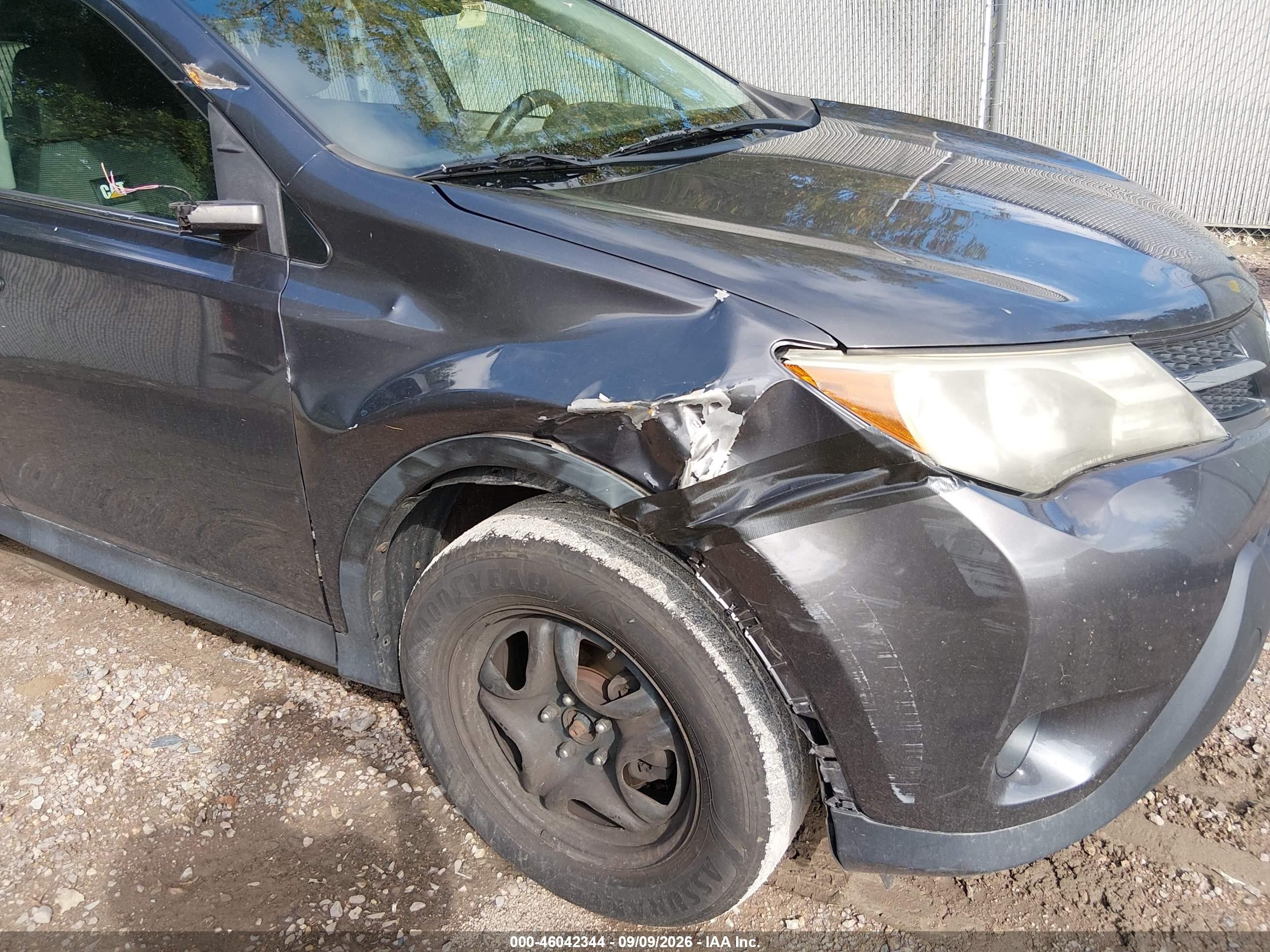 2013 Toyota Rav4 Le Gray vin: 2T3ZFREV9DW041520