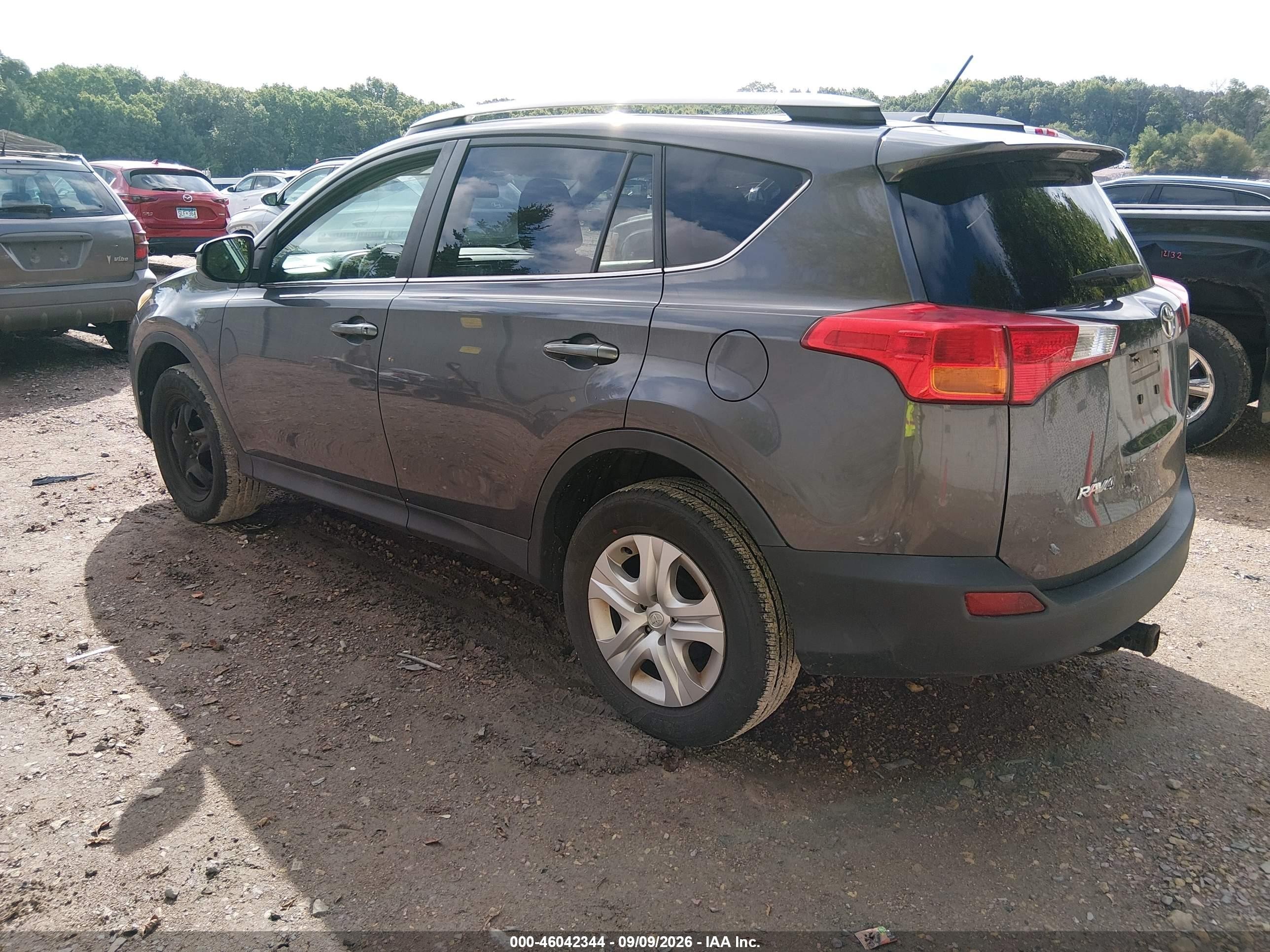 2013 Toyota Rav4 Le Gray vin: 2T3ZFREV9DW041520
