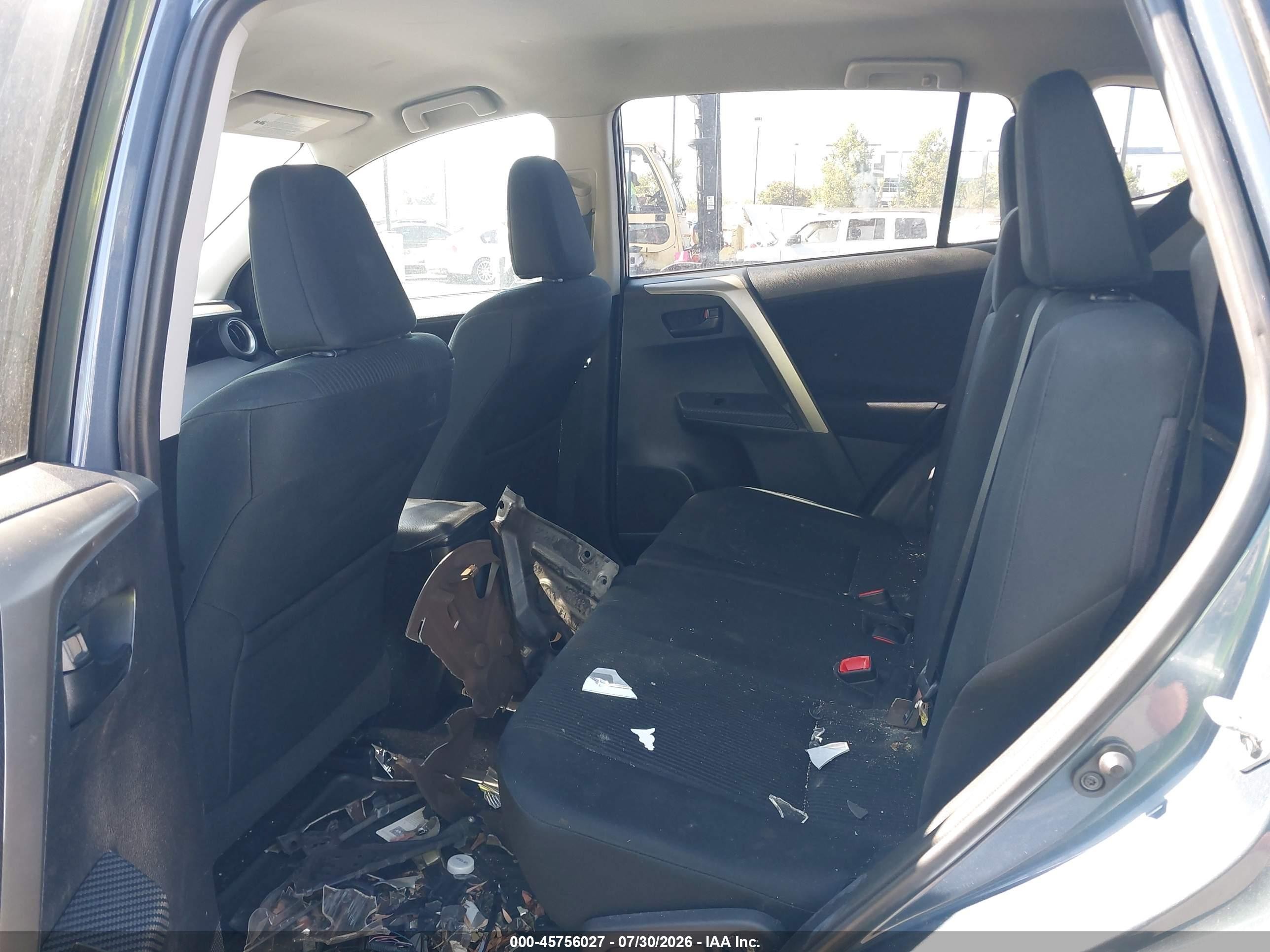 2014 Toyota Rav4 Le Blue vin: 2T3ZFREV9EW087088