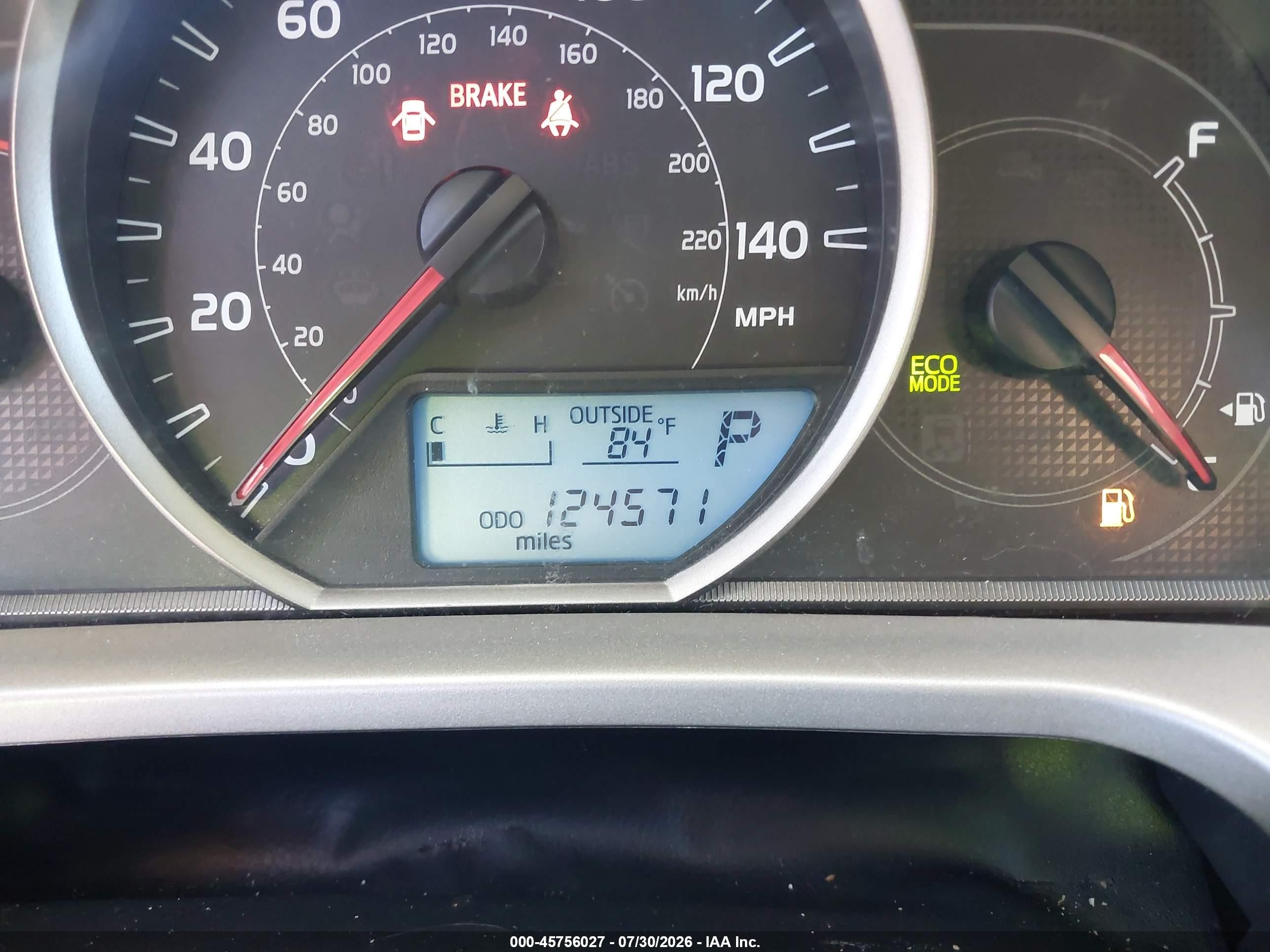 2014 Toyota Rav4 Le Blue vin: 2T3ZFREV9EW087088