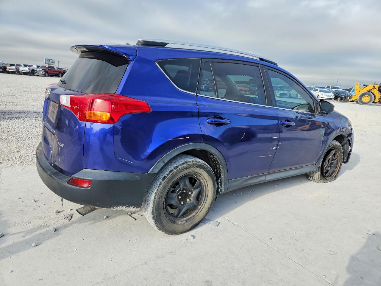 2014 Toyota Rav4 Le Blue vin: 2T3ZFREV9EW087849