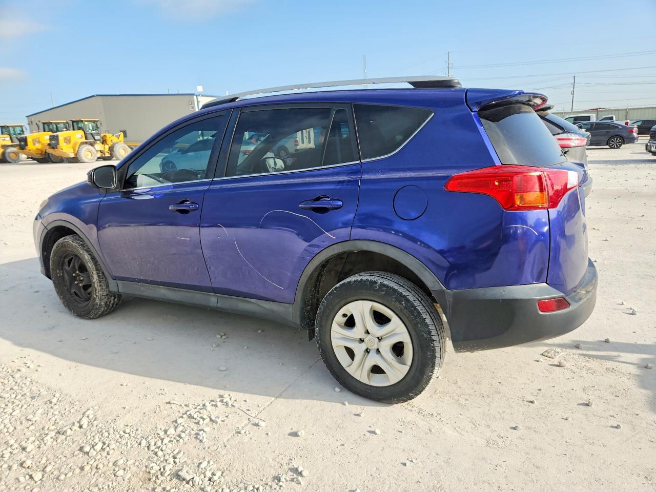 2014 Toyota Rav4 Le Blue vin: 2T3ZFREV9EW087849