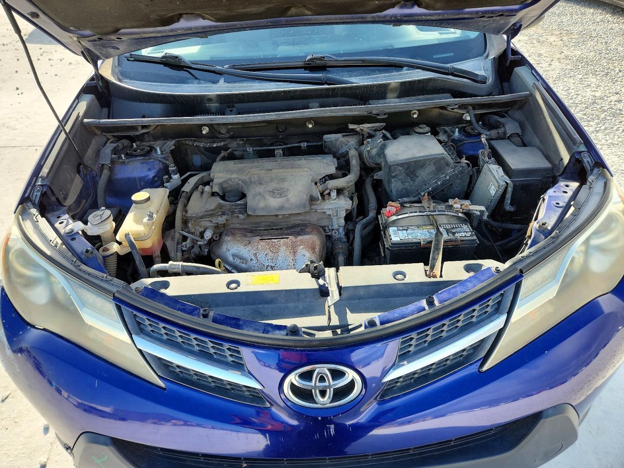 2014 Toyota Rav4 Le Blue vin: 2T3ZFREV9EW087849