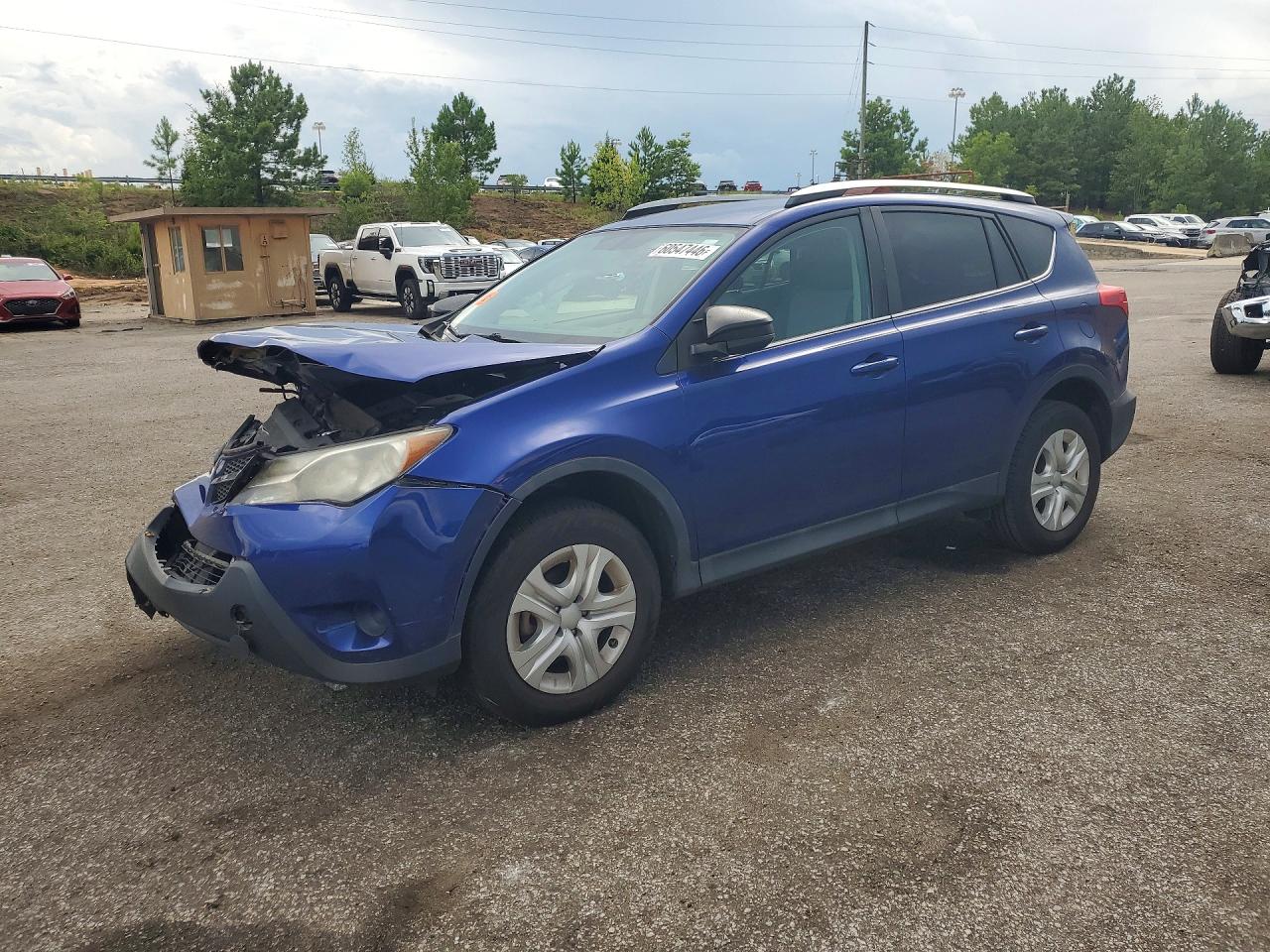 2014 Toyota Rav4 Le Синий vin: 2T3ZFREV9EW089651